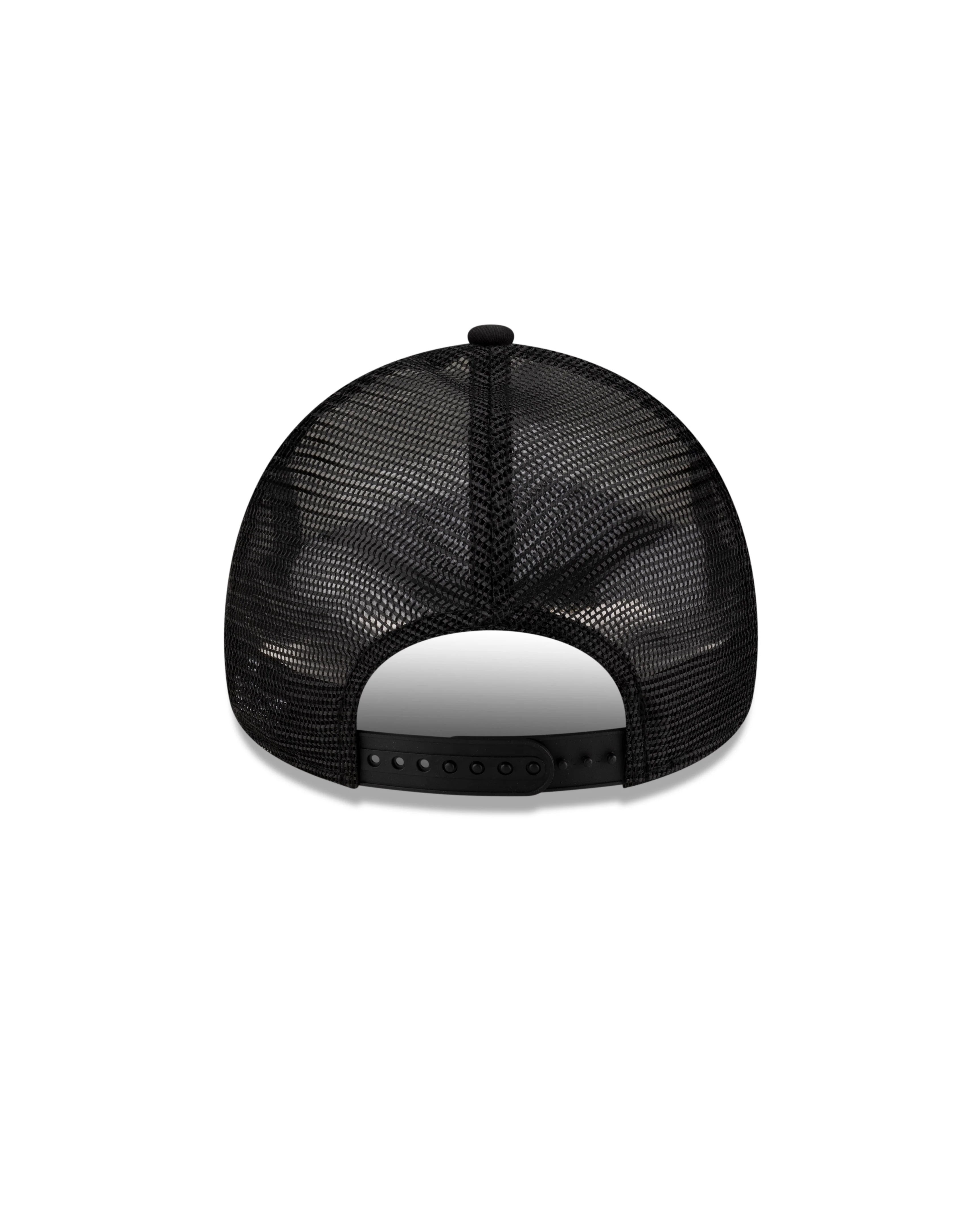 KSUBI X NEW ERA 9FORTY A-FRAME TRUCKER CAP BLACK/WHITE