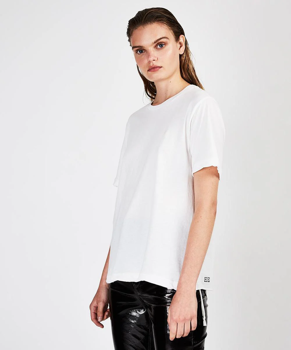 JACKSON SS TEE WORN IN WHITE