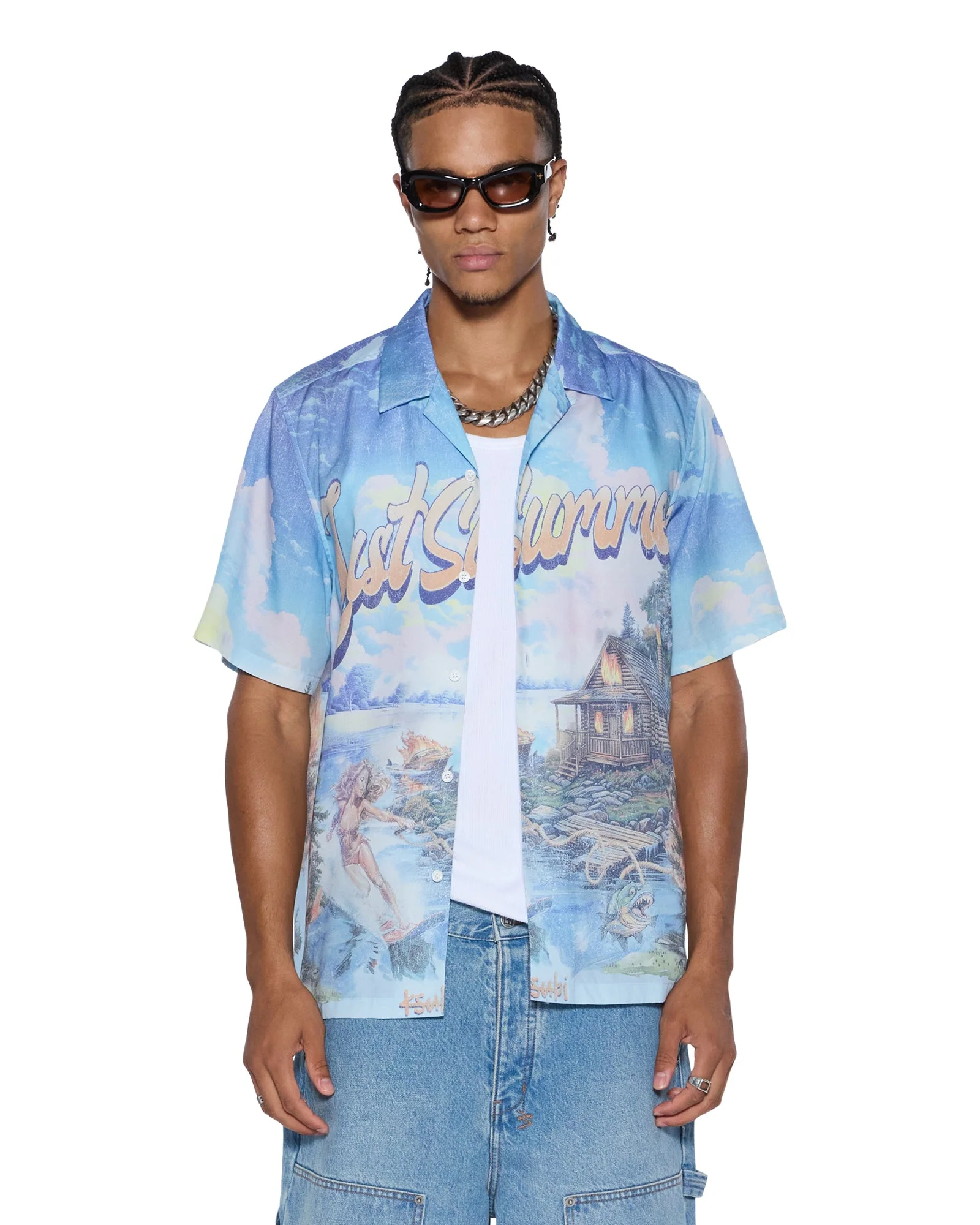 LAST SUMMER SS RESORT SHIRT MULTI