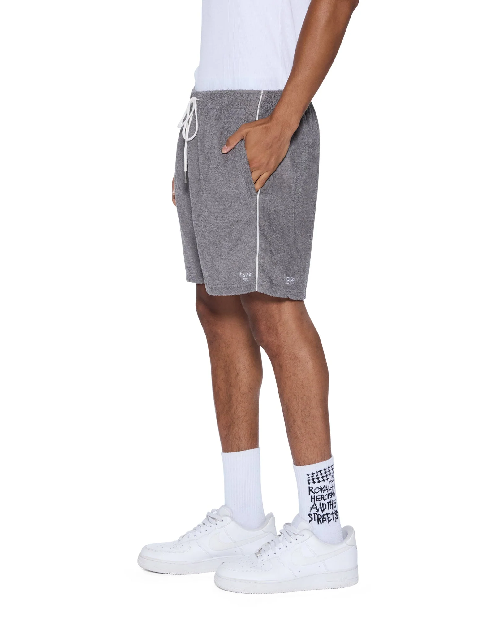 LOUNGE SHORT CHARCOAL