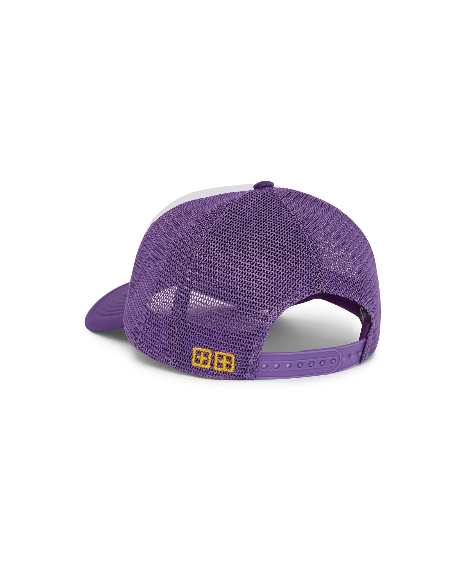 LA AND THE STREETS TRUCKER CAP PURPLE