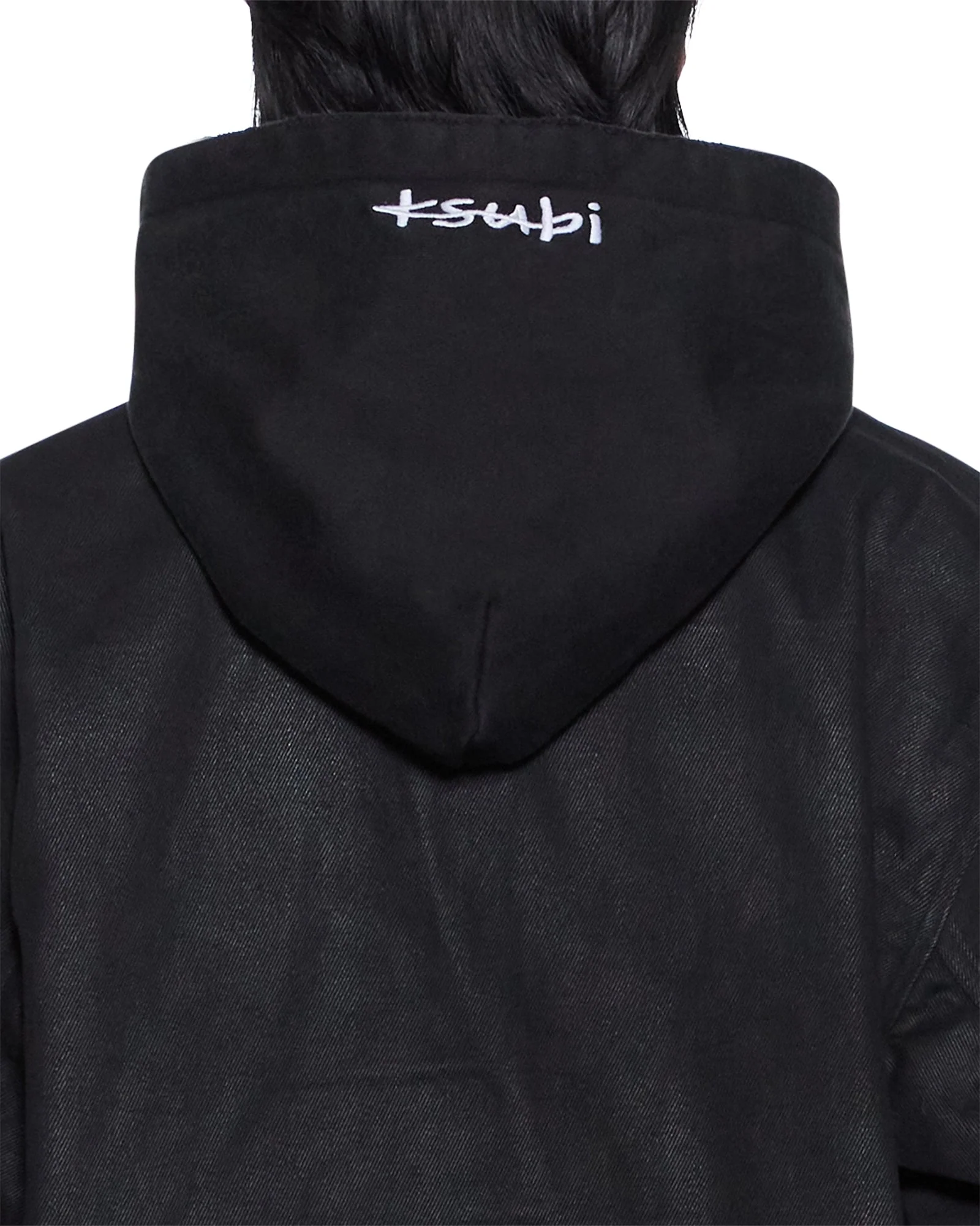 SIN CITY PLATED WAXED JACKET BLACK