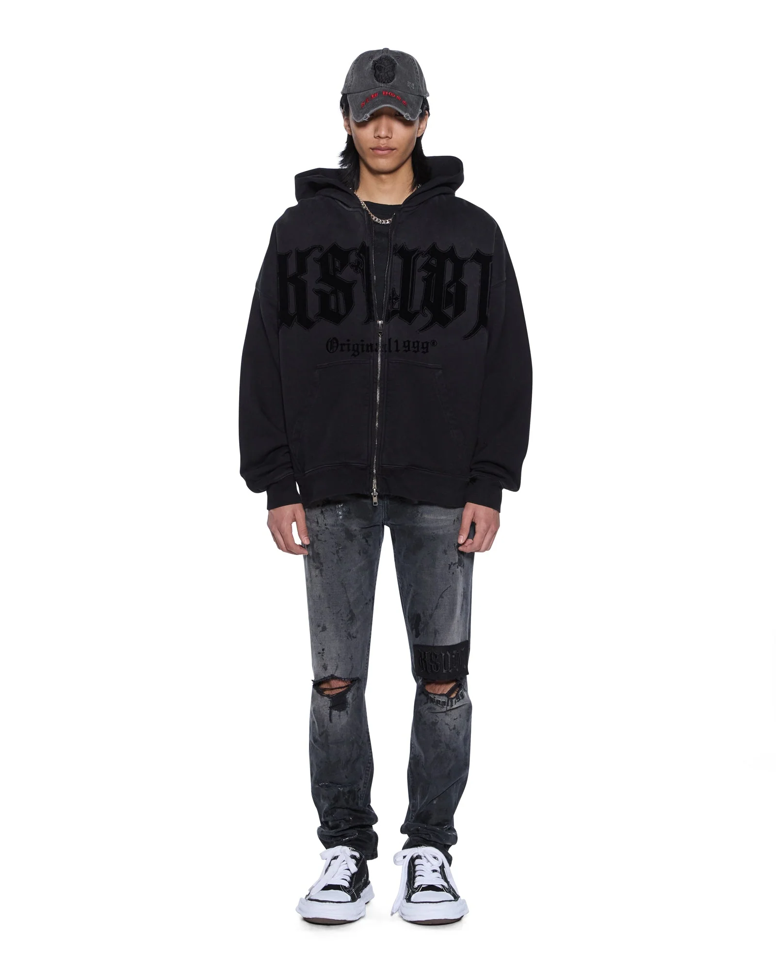 KSTUDIO EKCESS HOODIE BLACK FADE
