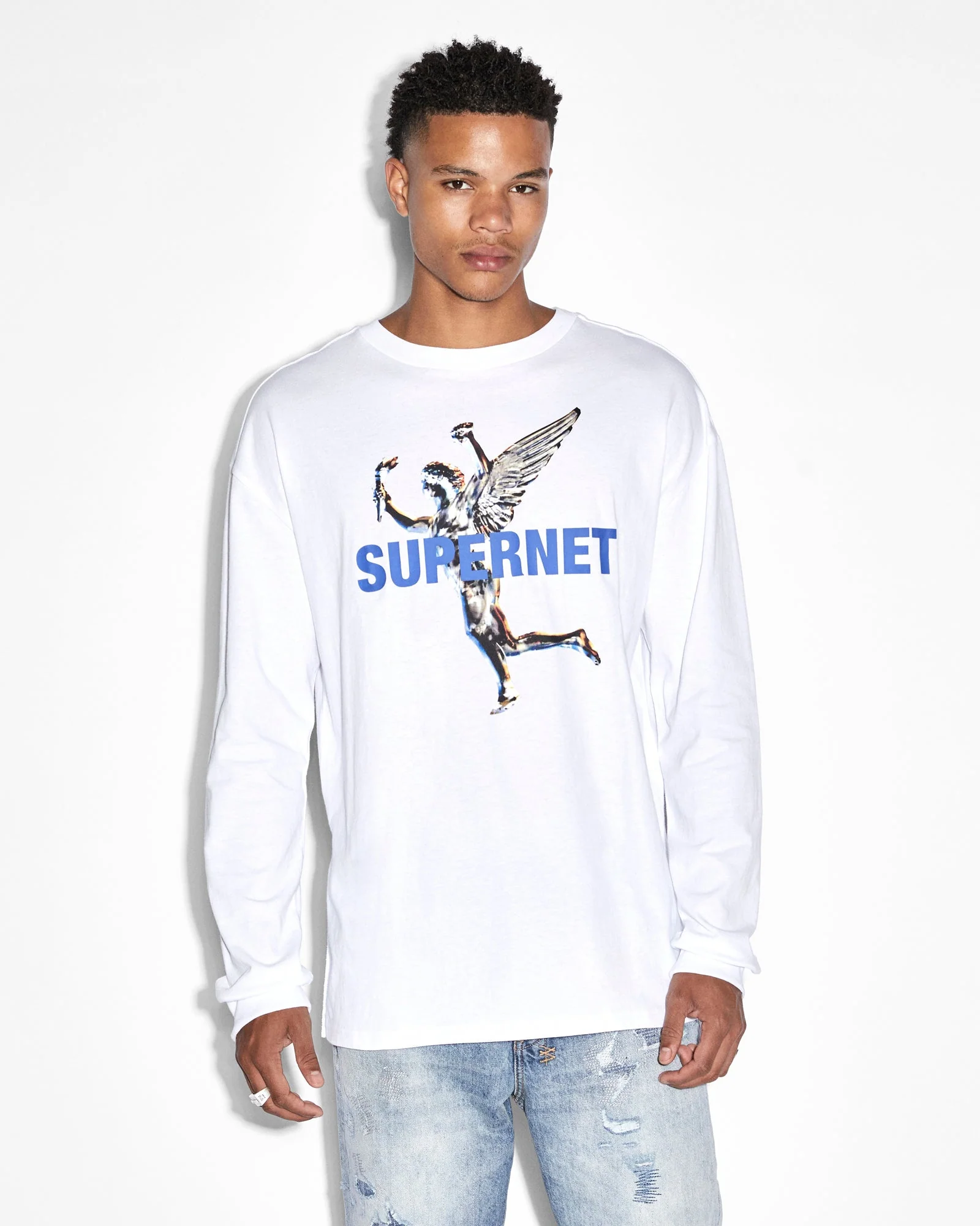 ROLLS KASH LS TEE TRU WHITE