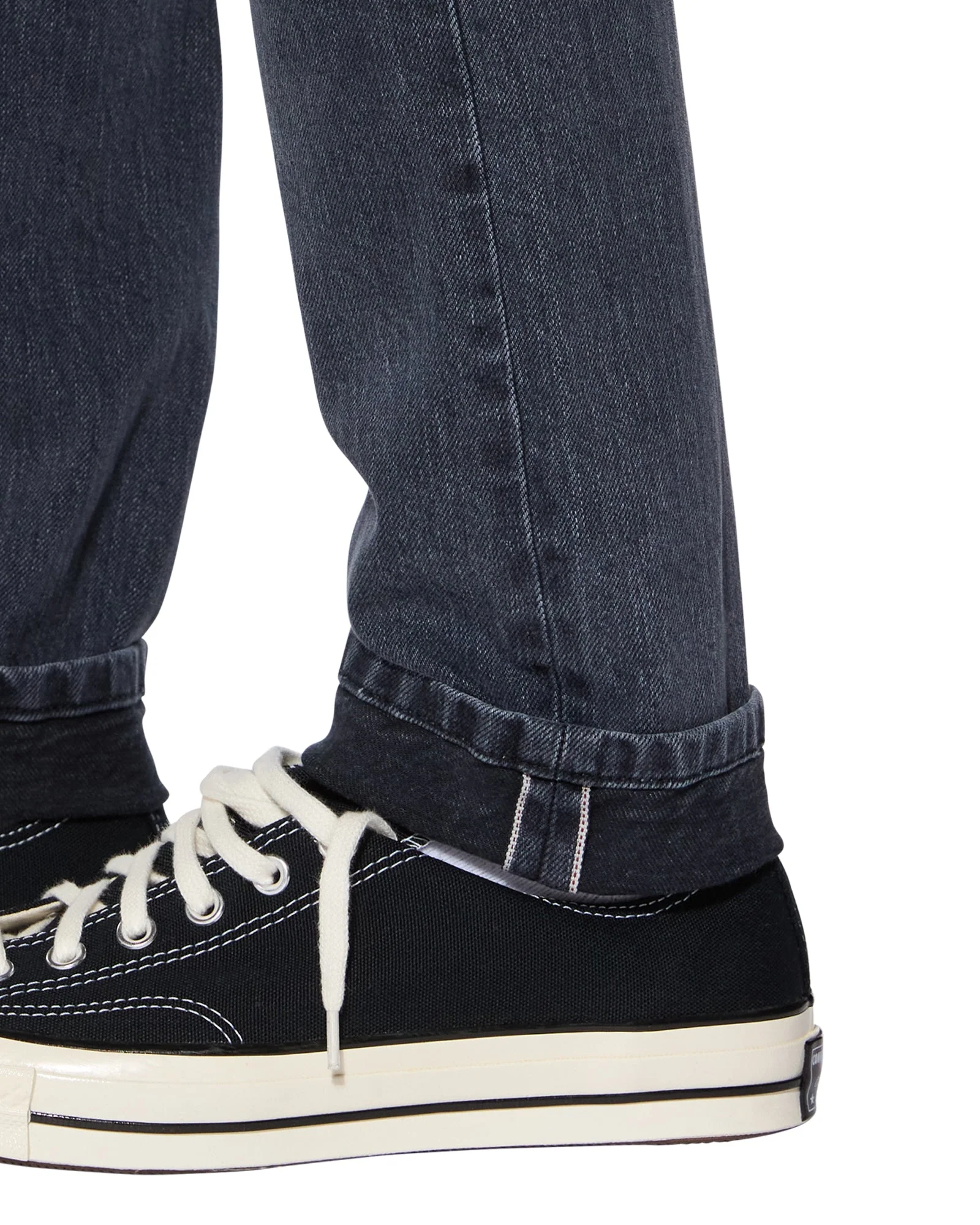 CHITCH SELVEDGE NY BLACK