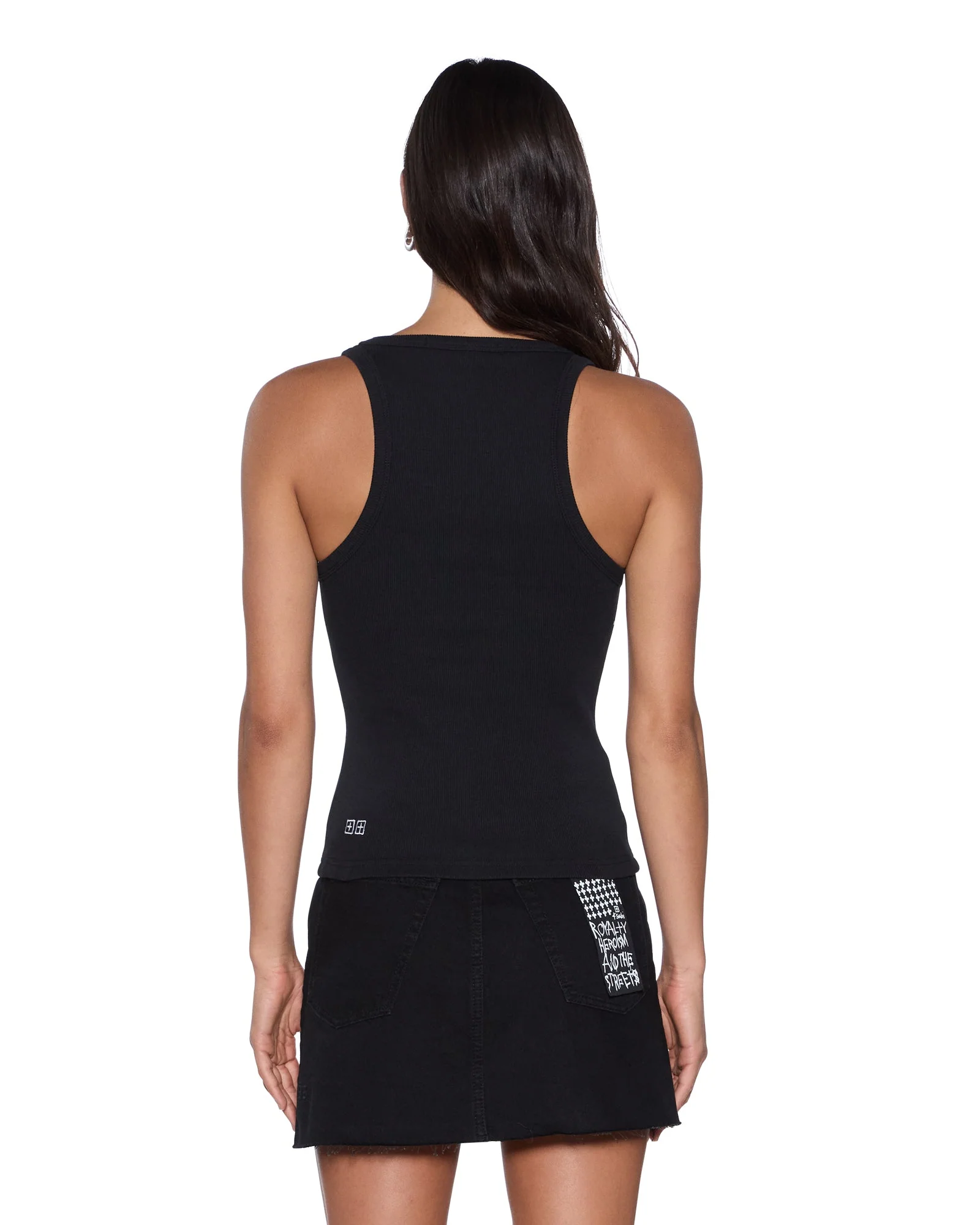 STACKED ORIGIN TANK BLACK