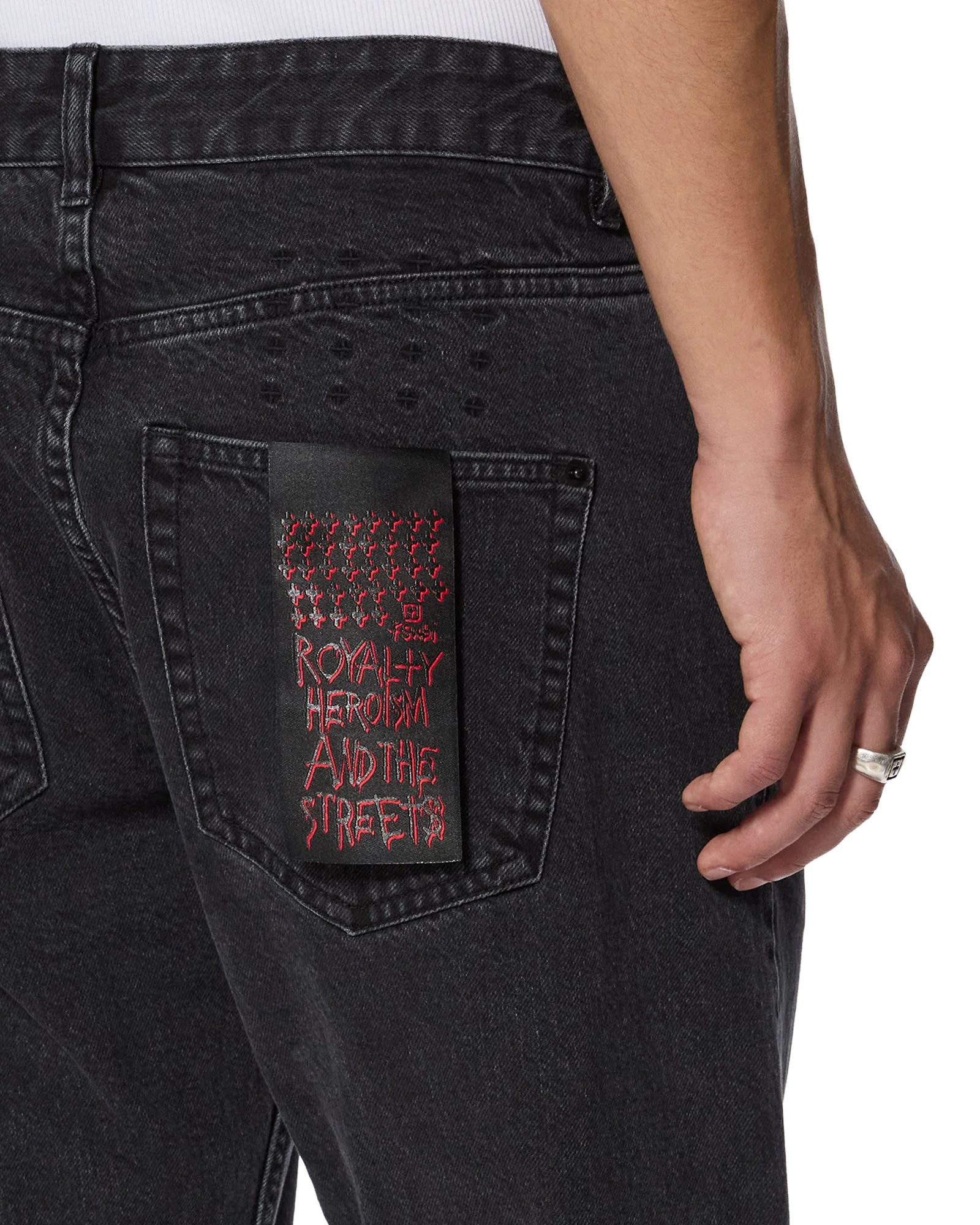 HAZLOW SELVEDGE NY BLACK