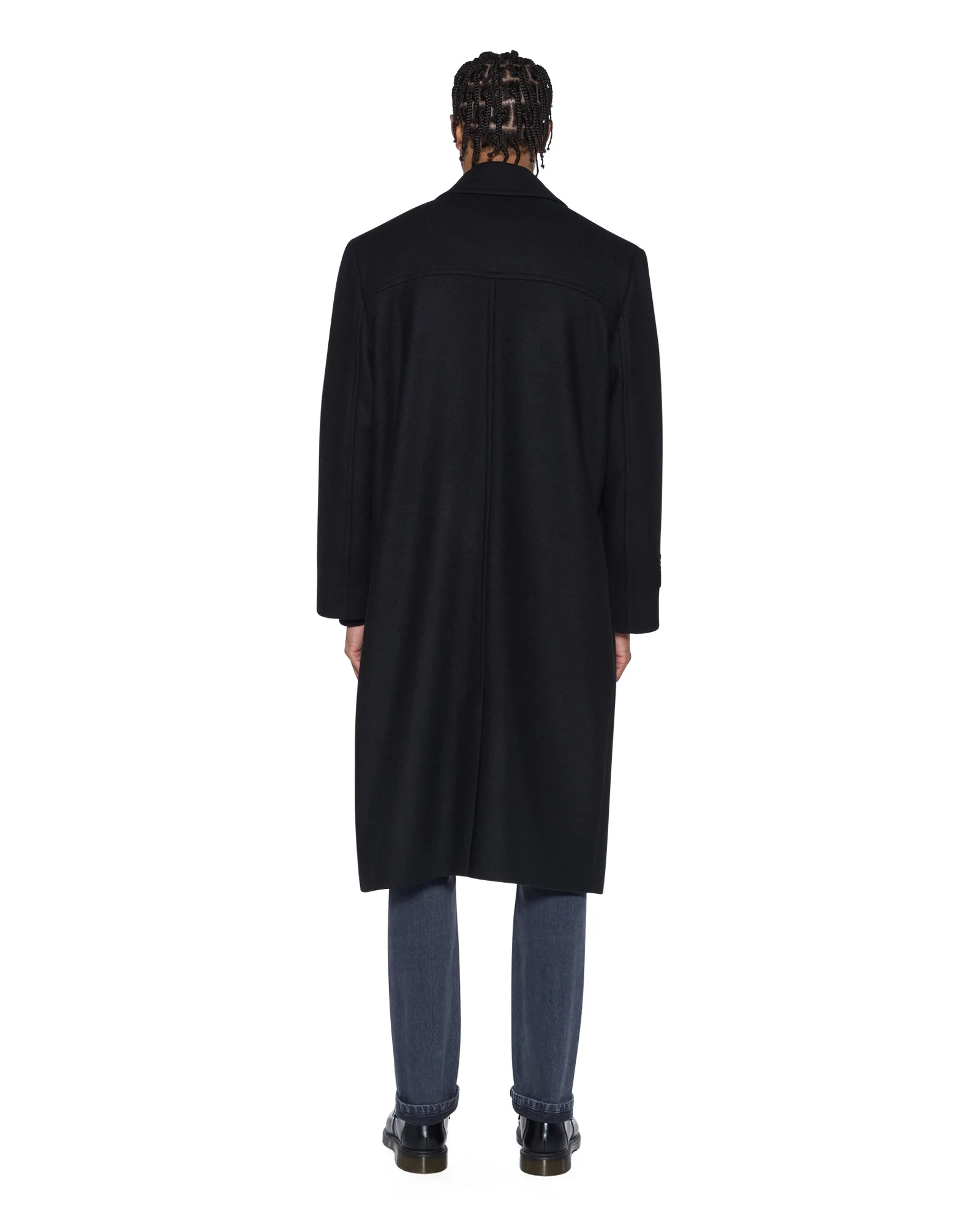 REDEMPTION WOOL COAT BLACK