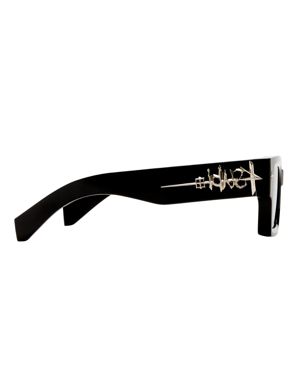 THE KINGY SUNGLASSES BLACK SILVER