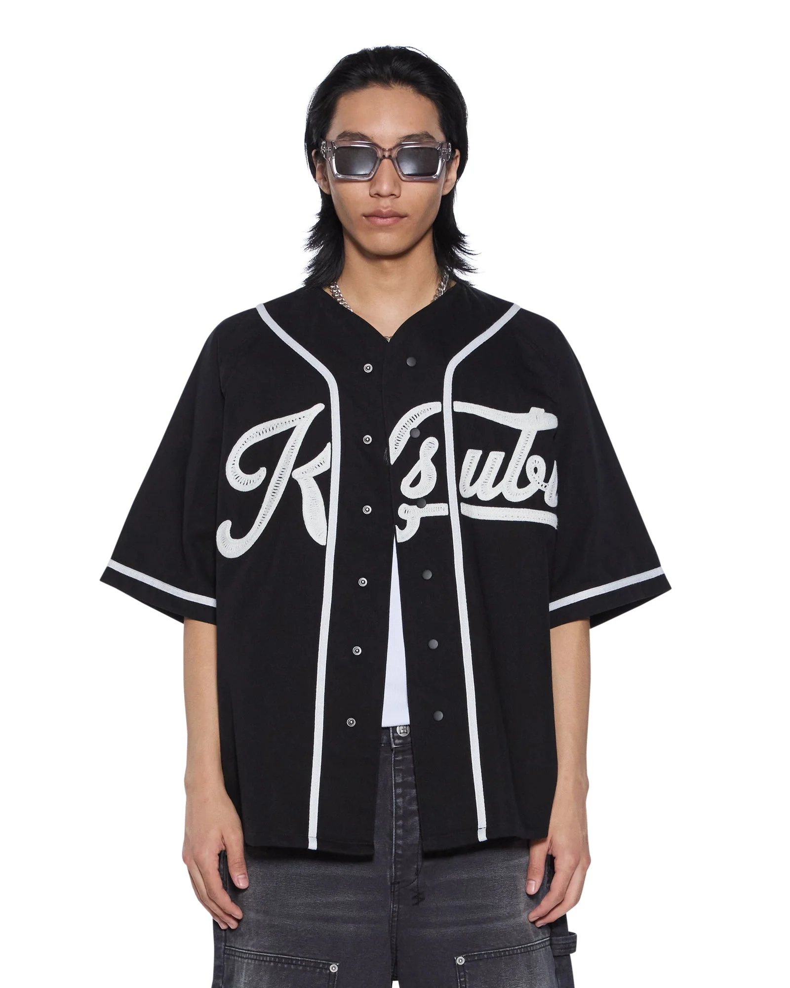 OUTFIELD SS JERSEY BLACK