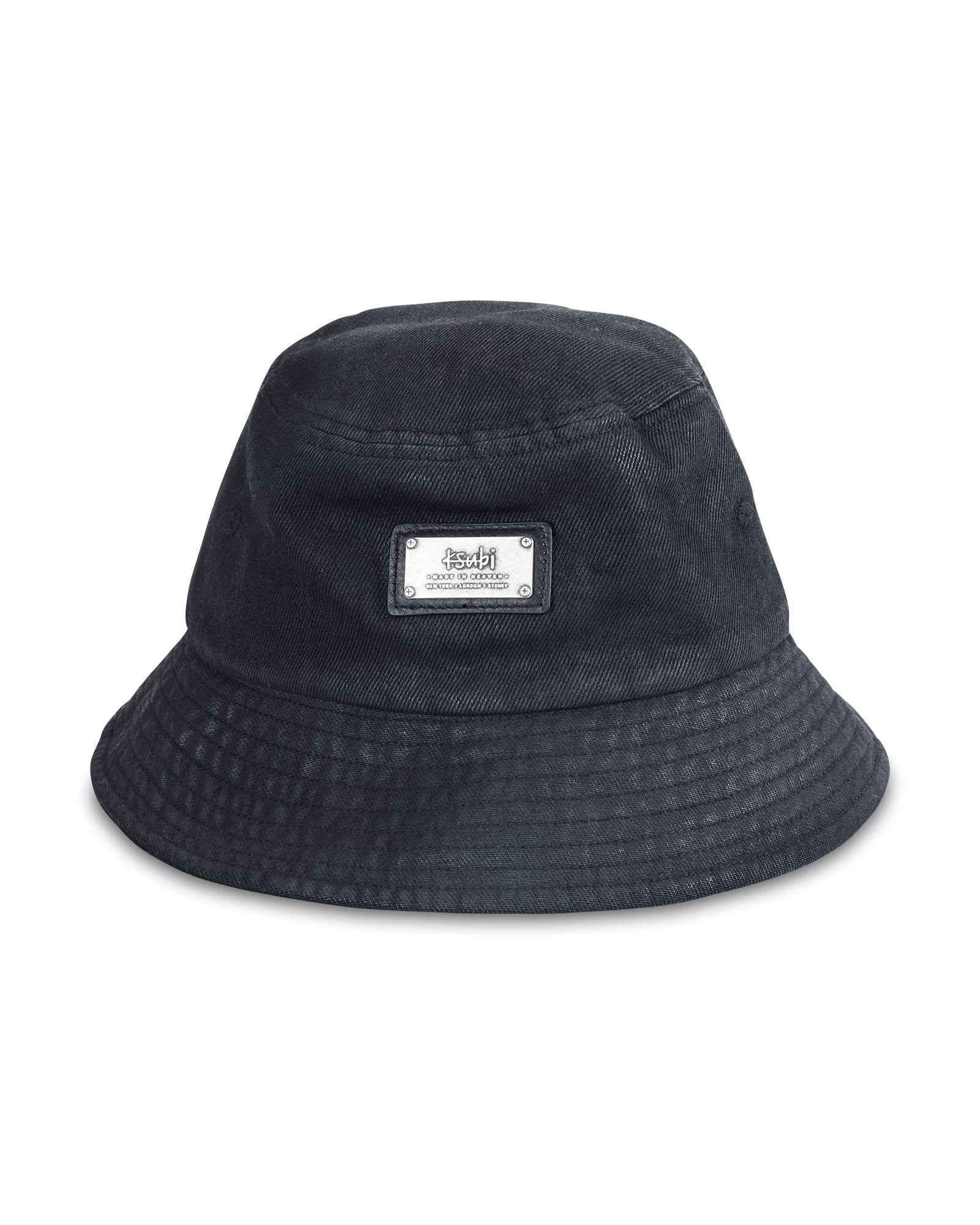 PLATED BUCKET HAT BACKSTAGE BLACK