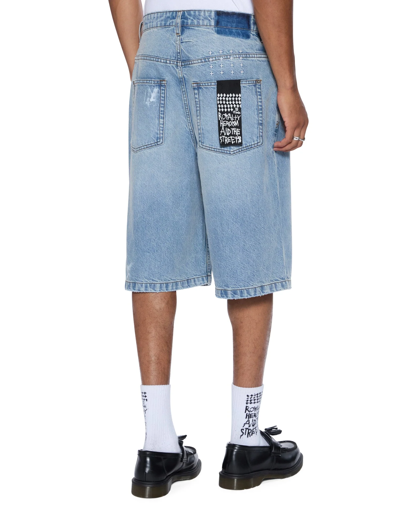 MAXX SHORT PAINTER BLUE