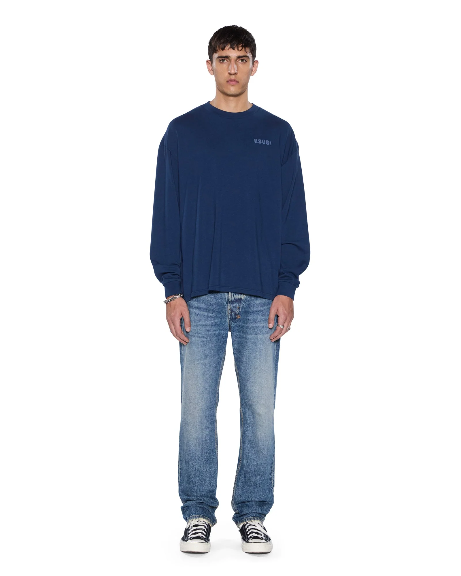 MEKANIK EKCESS LS TEE NAVY