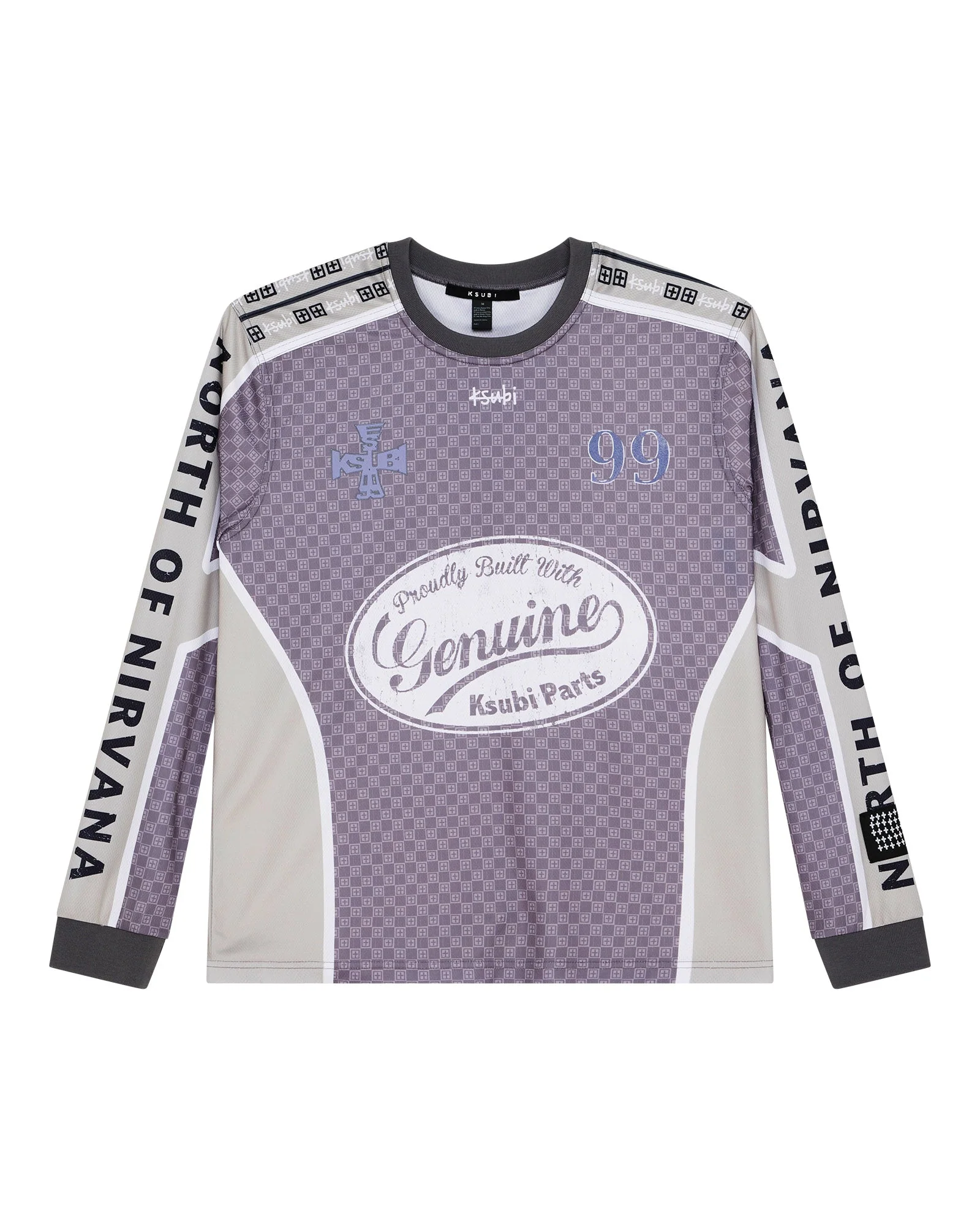 GARAGE LS MOTO JERSEY MOSS BLACK