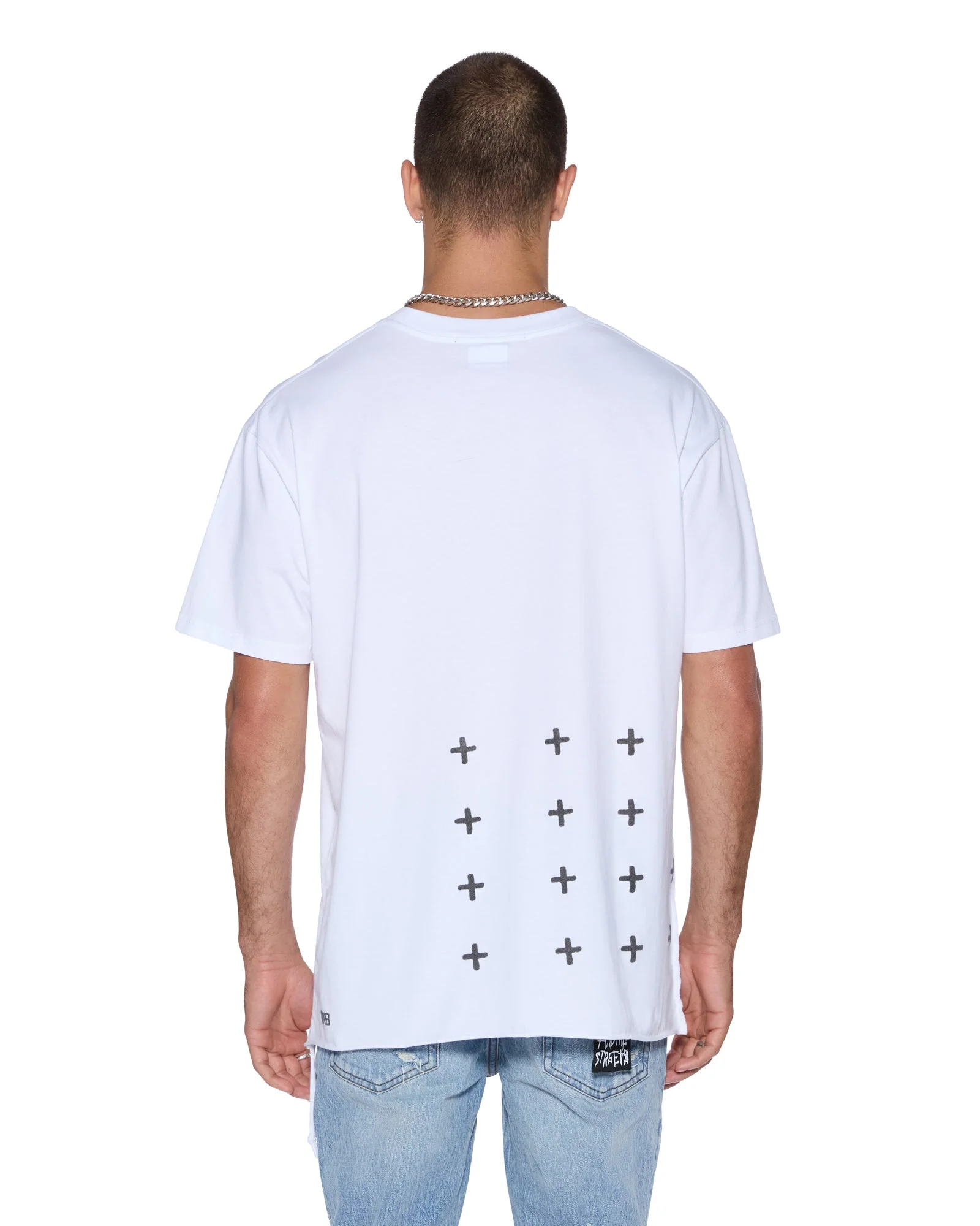 PLATED BIGGIE SS TEE TRU WHITE