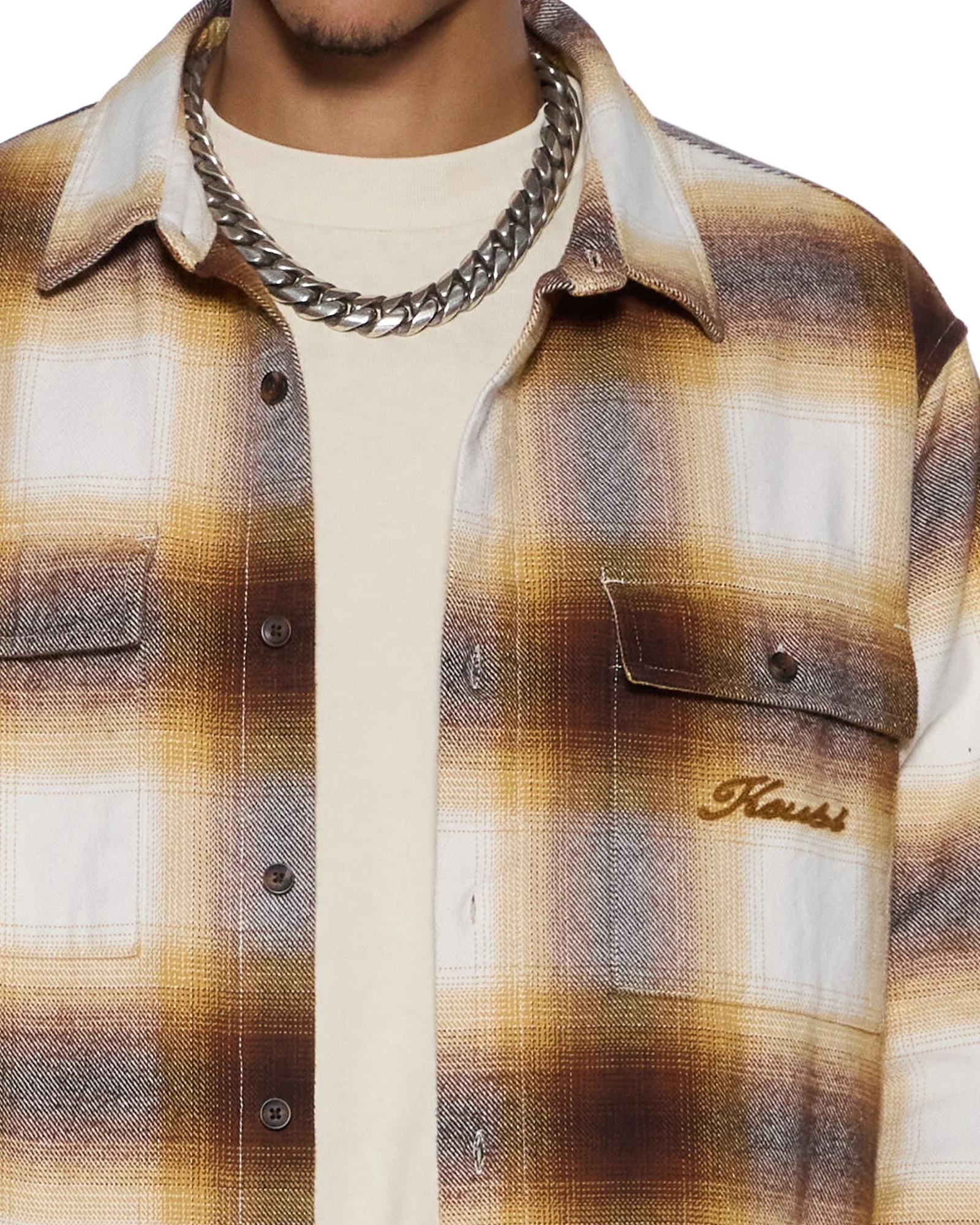 ROSEBOWL LS SHIRT BURNT ORANGE