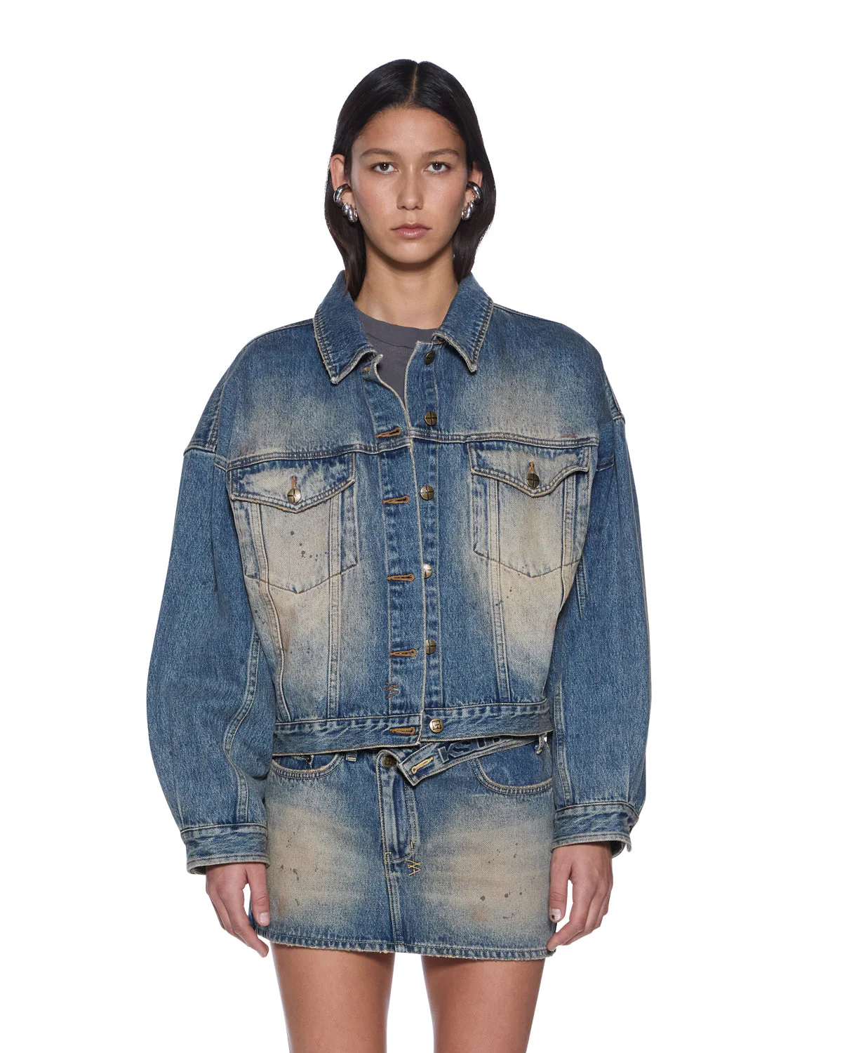 RELAX TRUCKER JACKET DUNE