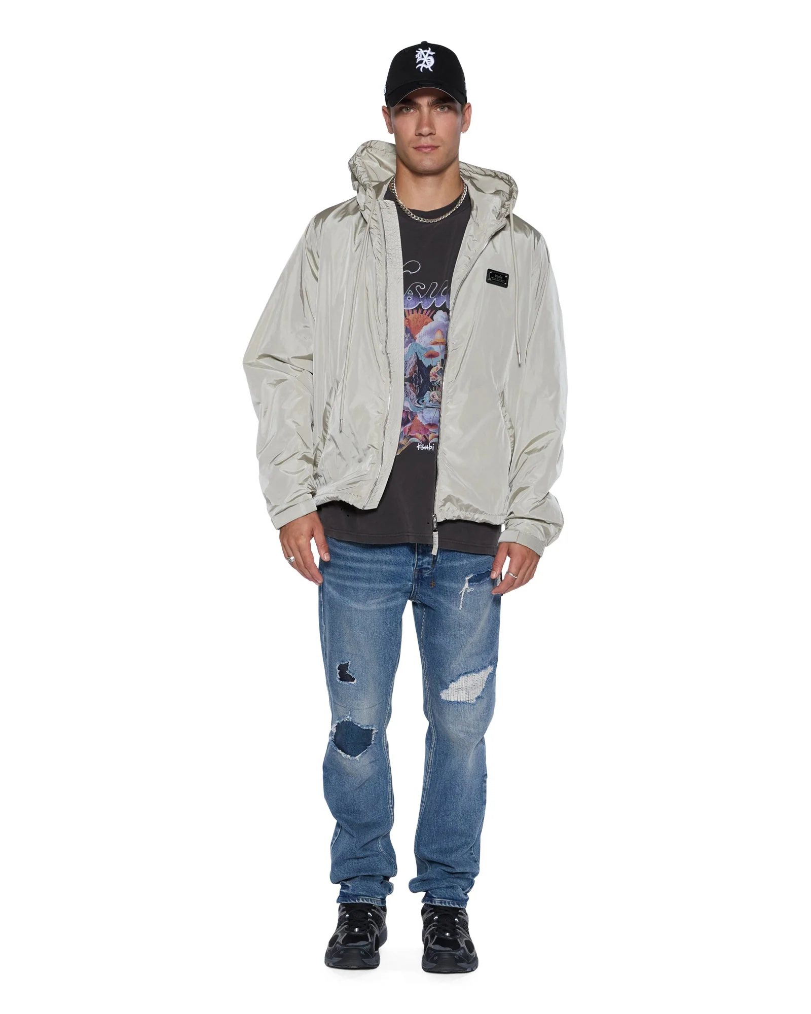 HENDRIX EKCESS SS TEE OLD BLACK