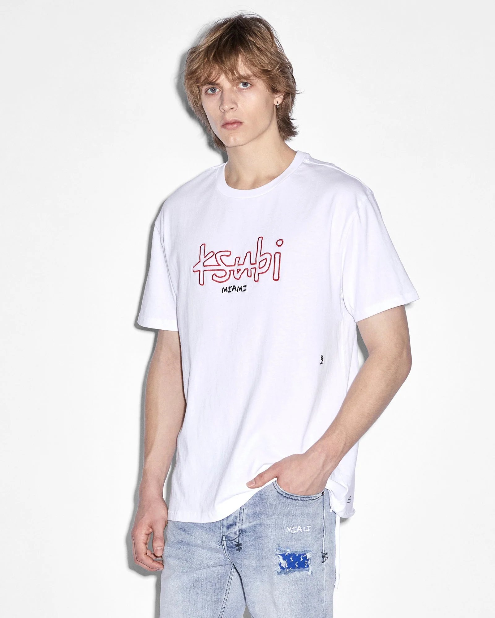 MIAMI 4X4 BIGGIE SS TEE TRU WHITE