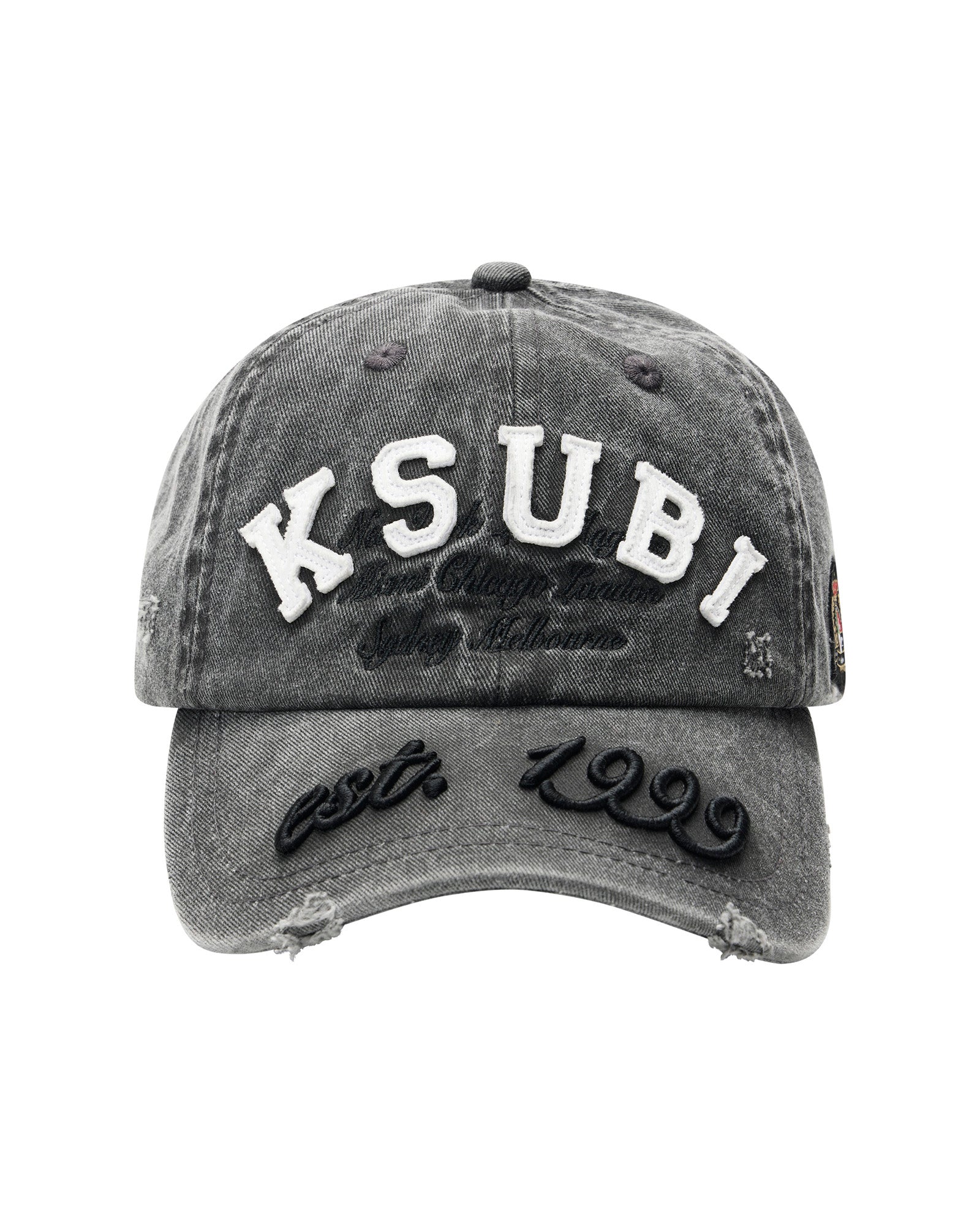 DUKE KREST CAP BLACK