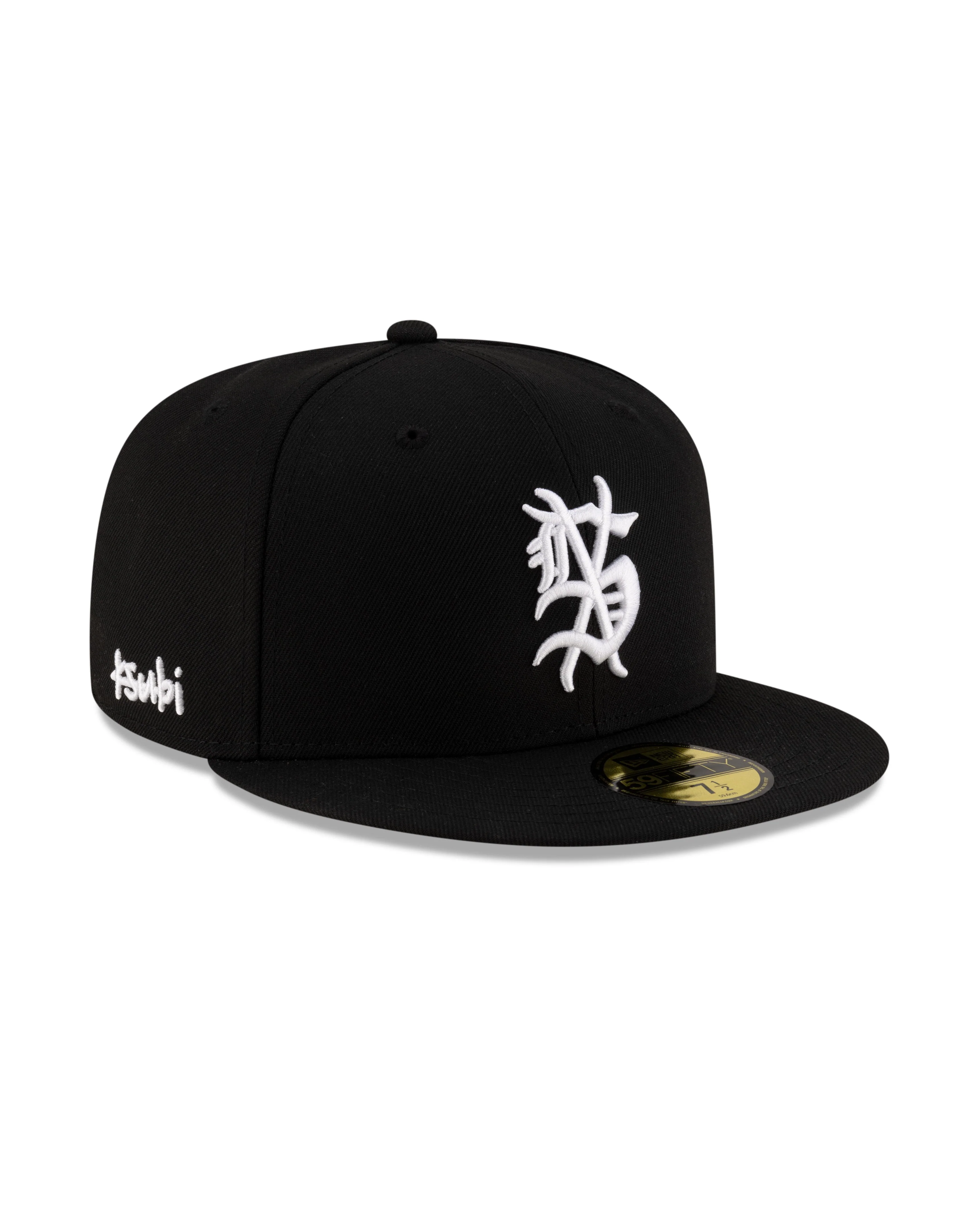 KSUBI X NEW ERA 59FIFTY FITTED CAP BLACK