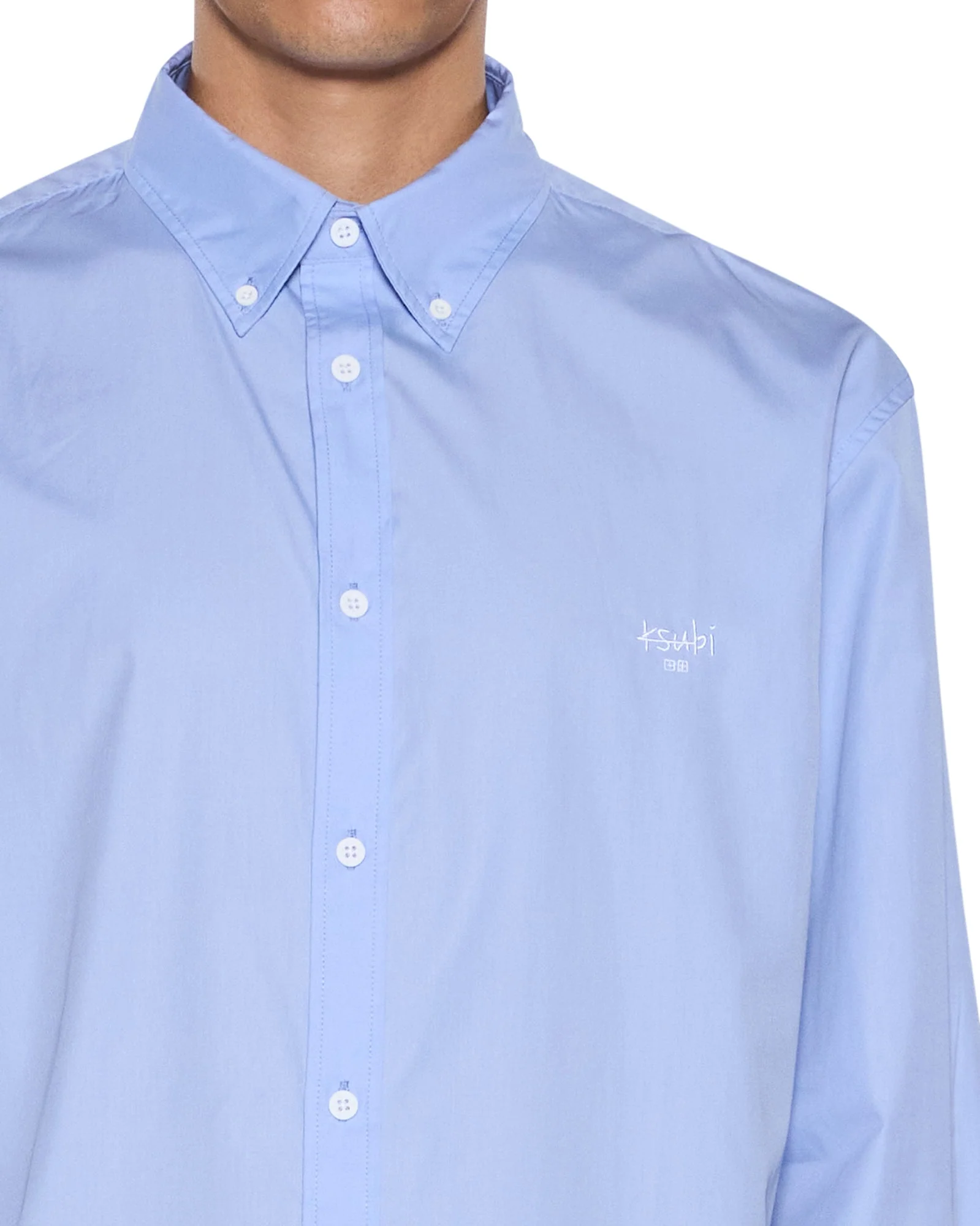 KADE LS SHIRT DEEP BLUE