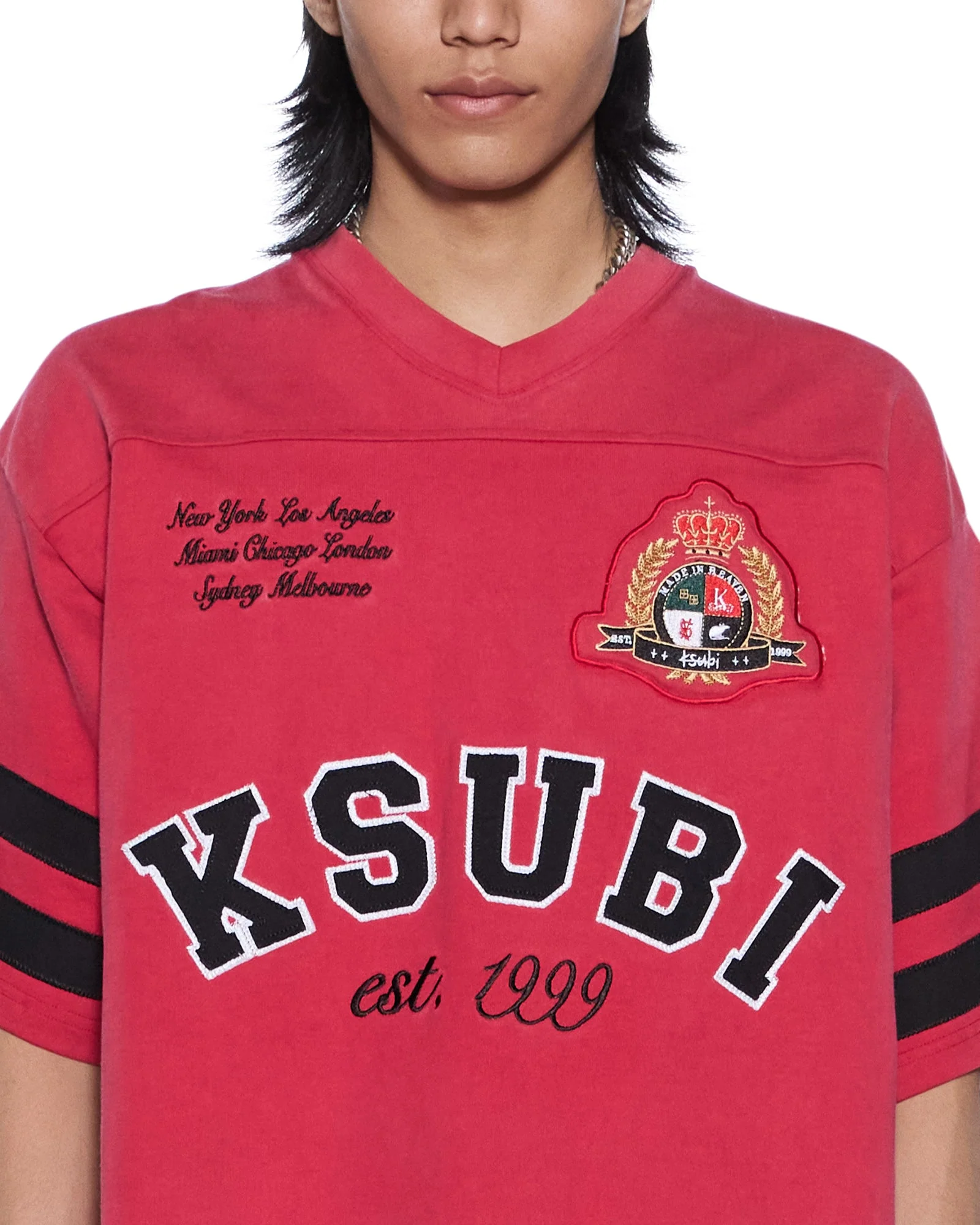 DUKE SS JERSEY CRIMSON