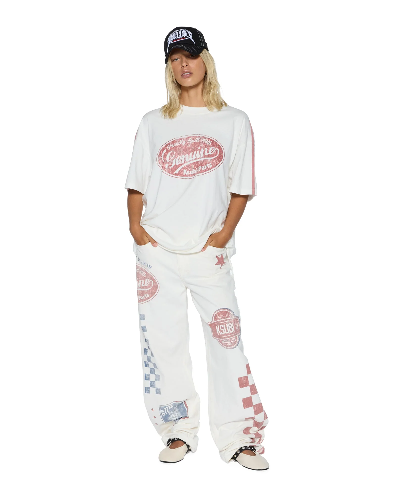 GENUINE BOYFRIEND SS TEE VINTAGE WHITE