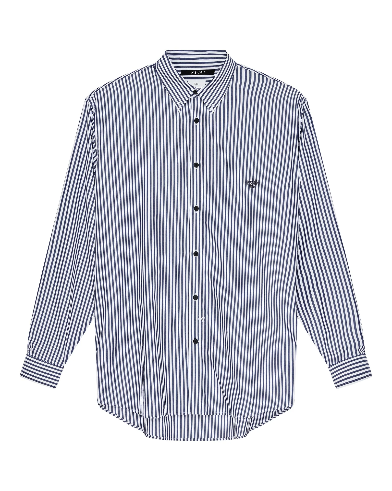 KSIGNATURE LS SHIRT WHITE STRIPE