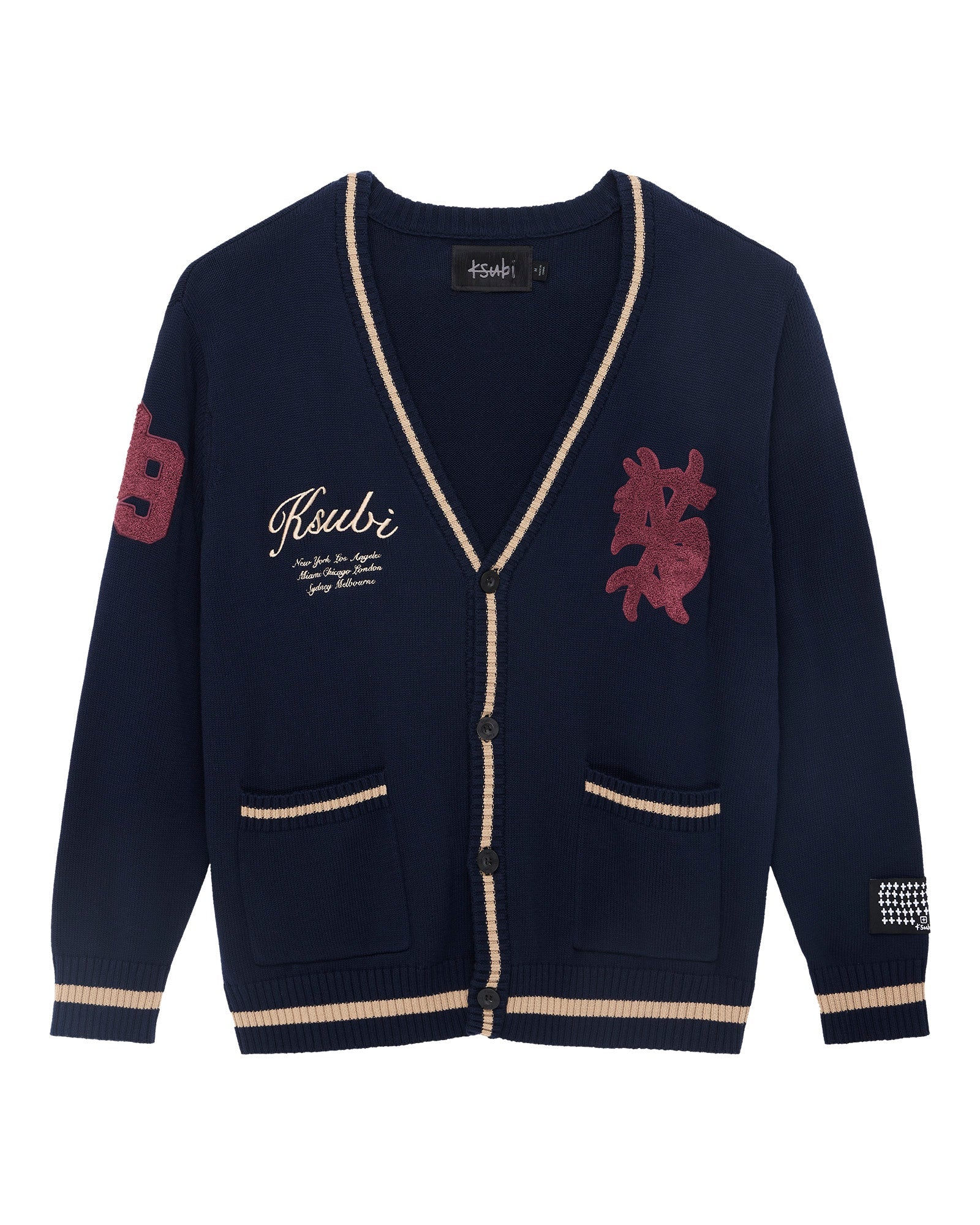 PLAYOFF CARDIGAN NAVY