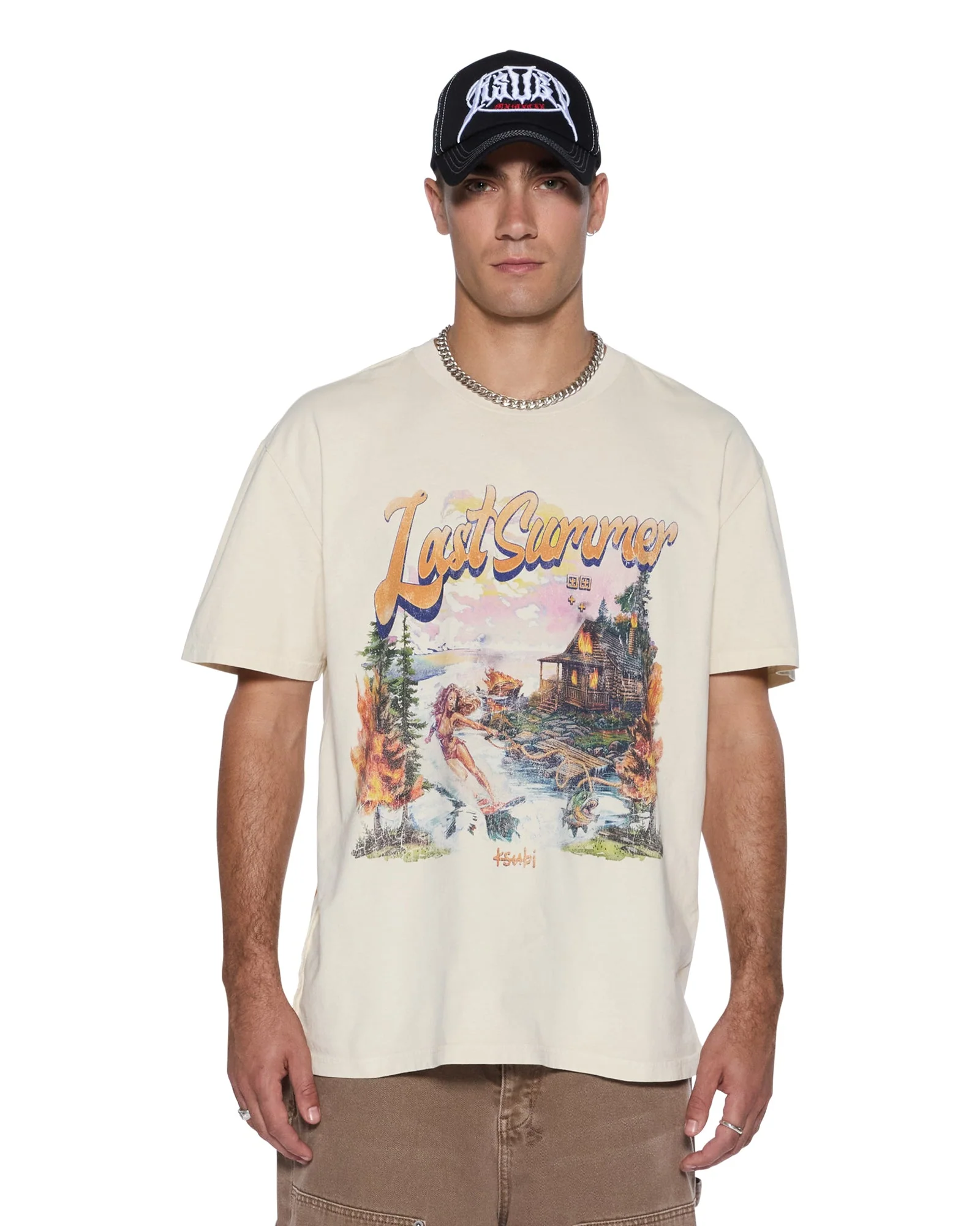 LAST SUMMER BIGGIE  SS TEE DESERT