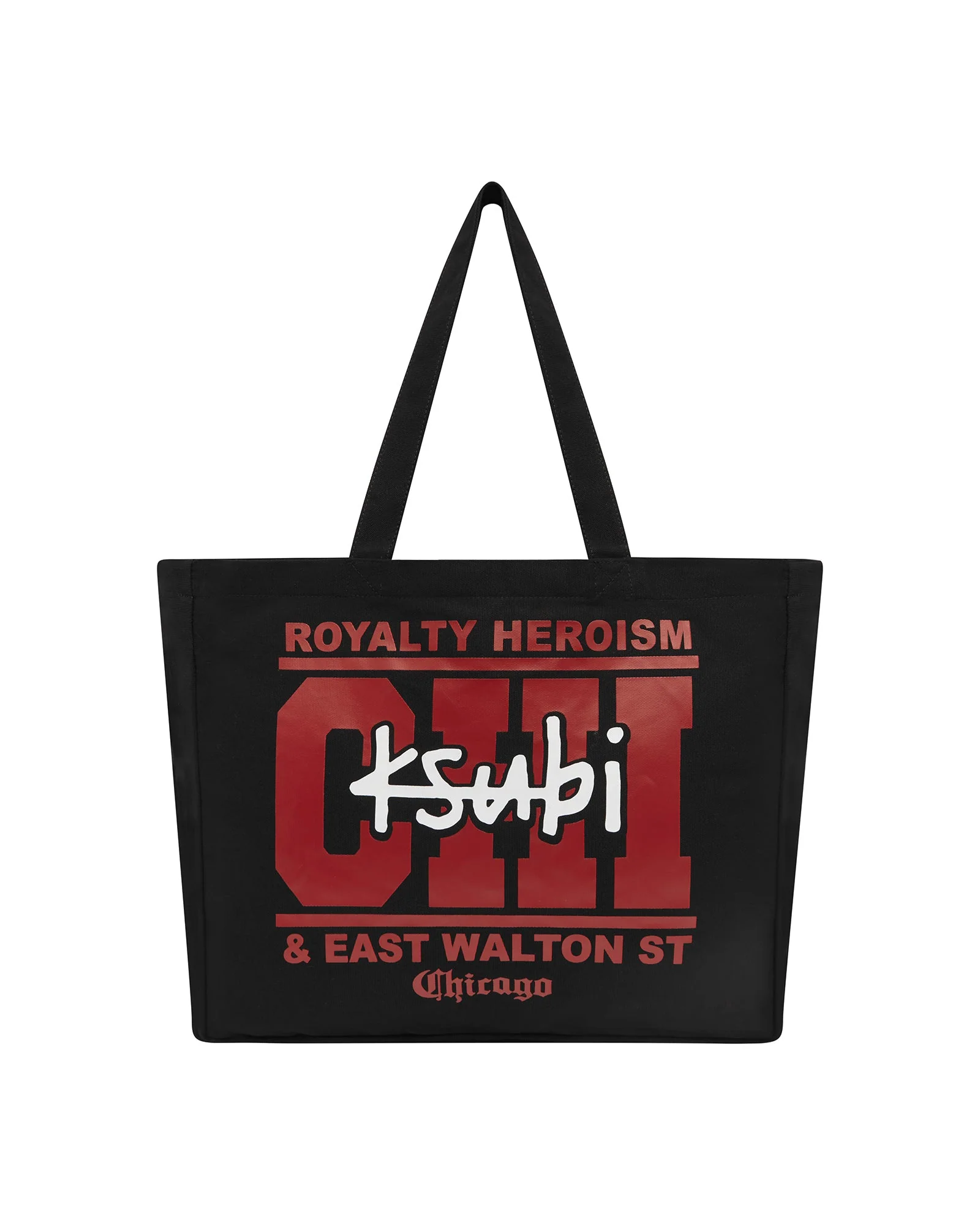 CHICAGO AND THE STREETS TOTE BLACK