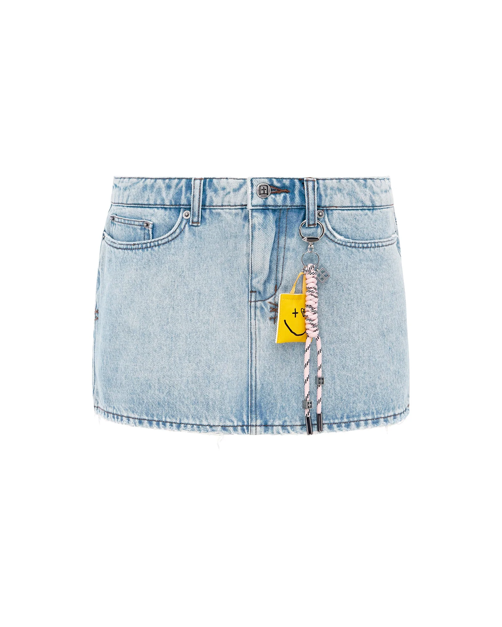 MICRO MINI SKIRT BABES BLUE