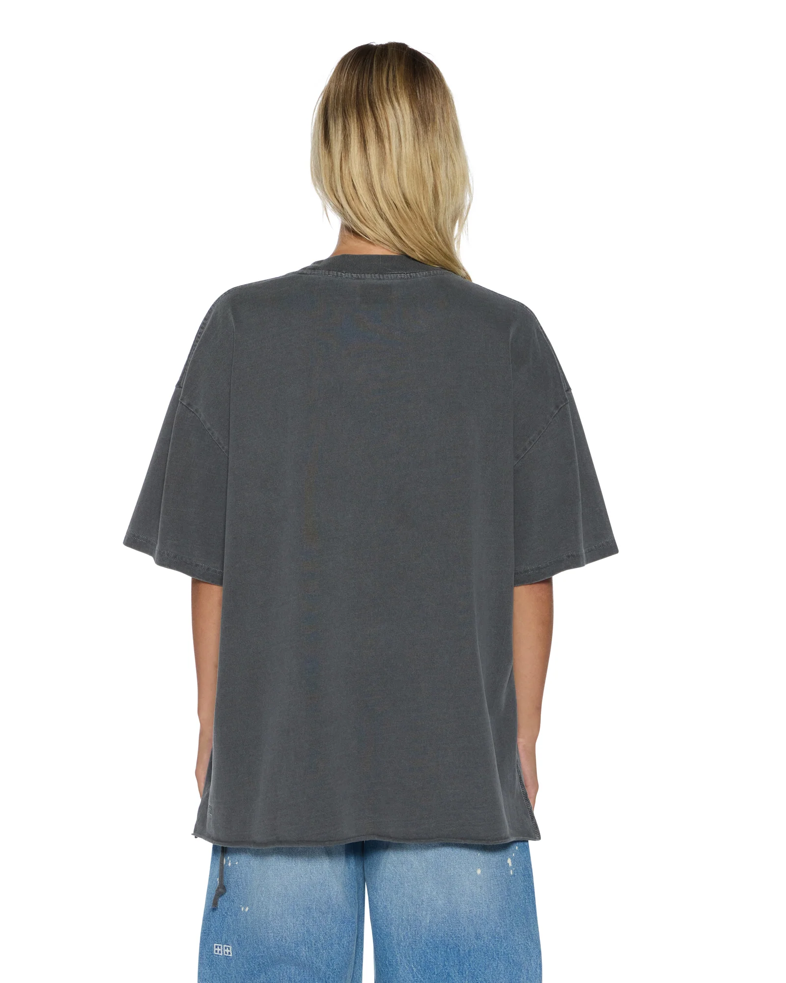 LE CLUB BOYFRIEND SS TEE CHARCOAL