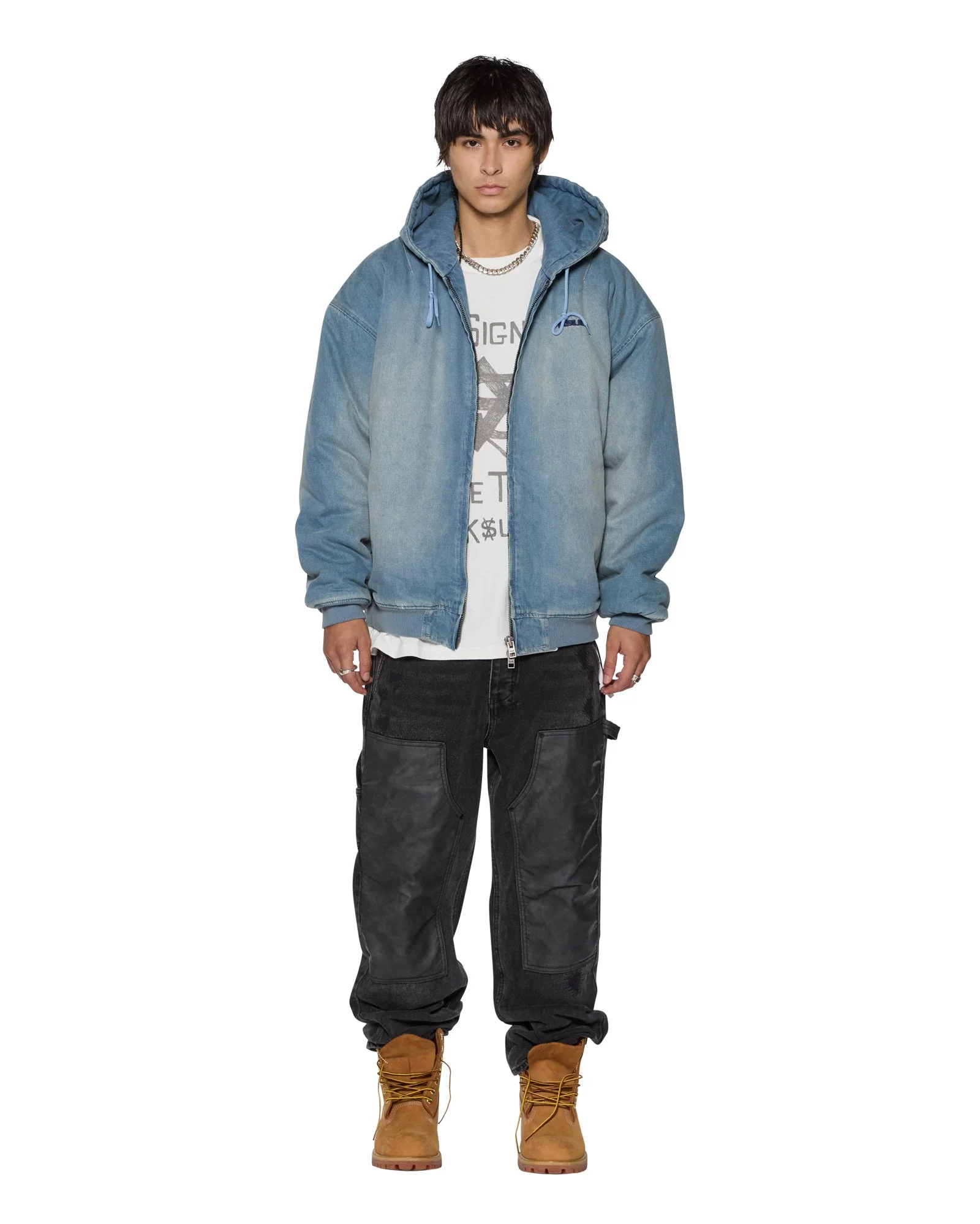 THE SIGN EKCESS SS TEE ANTIQUE WHITE