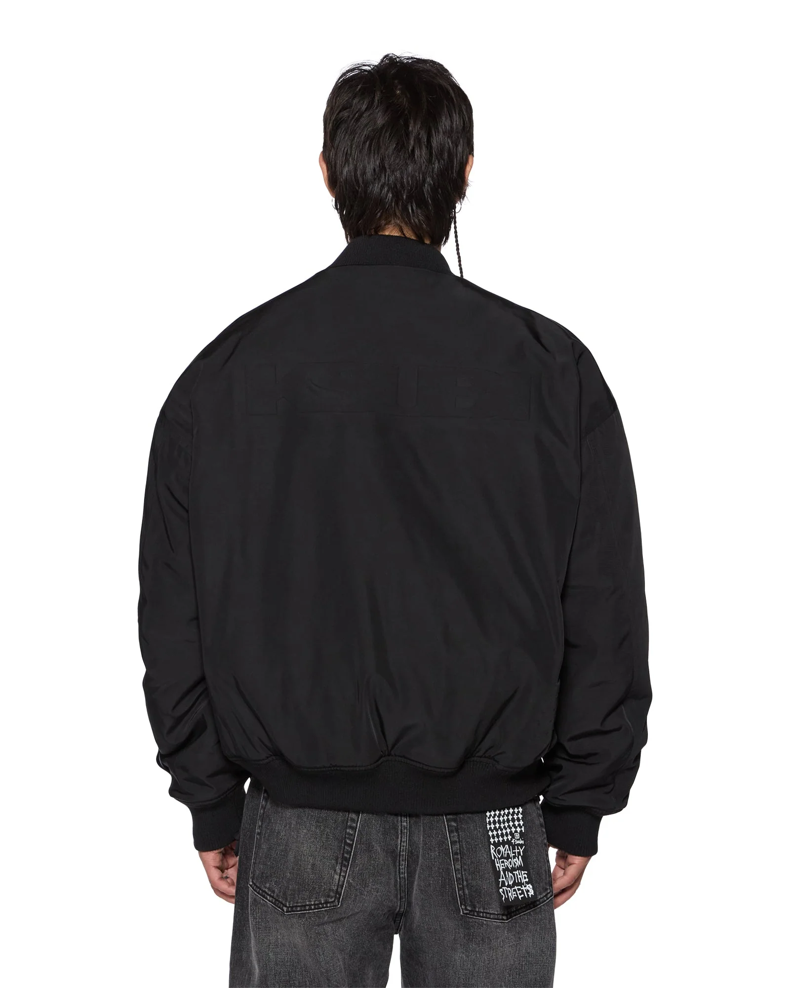 INTRUDER BOMBER JACKET BLACK
