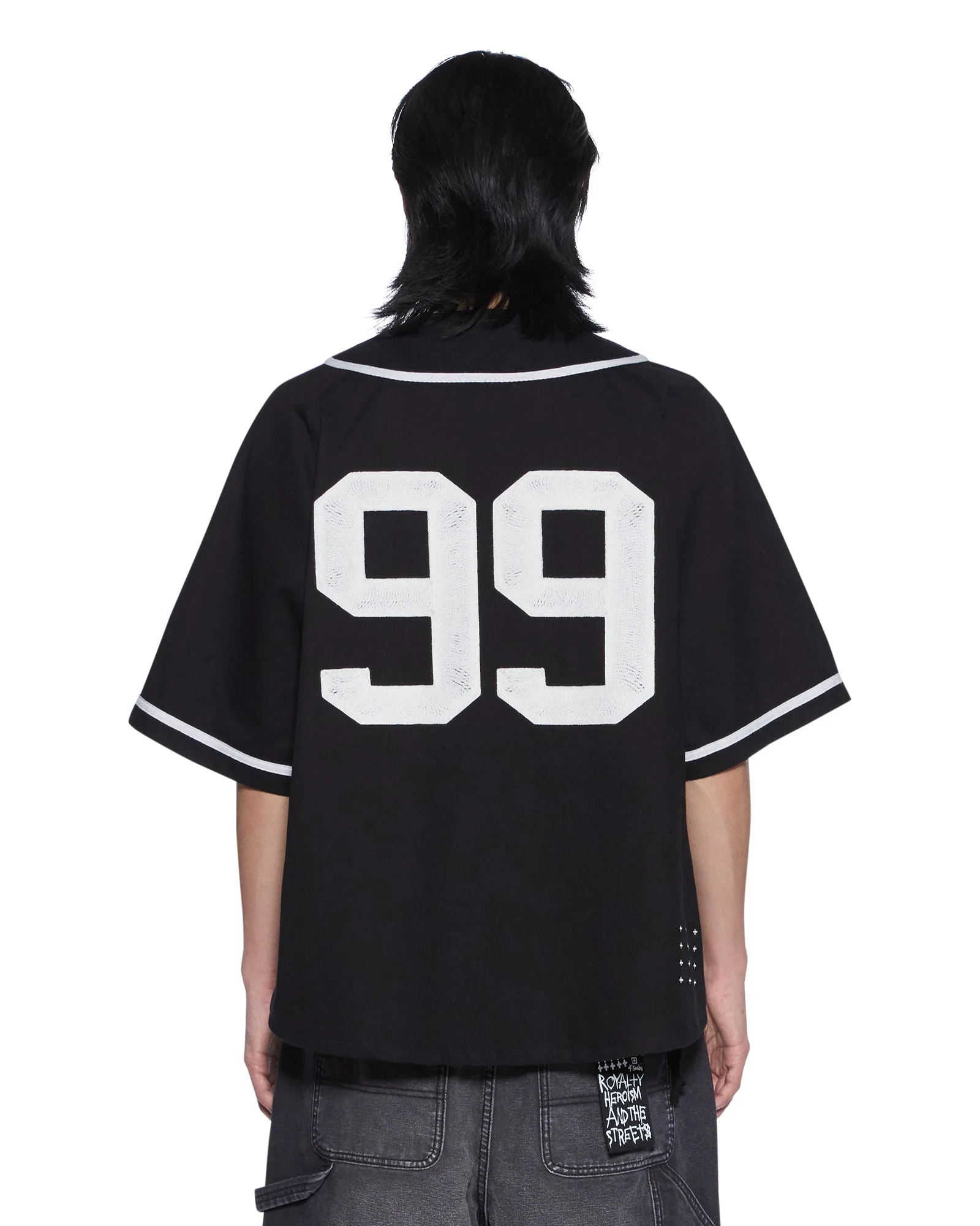 OUTFIELD SS JERSEY BLACK