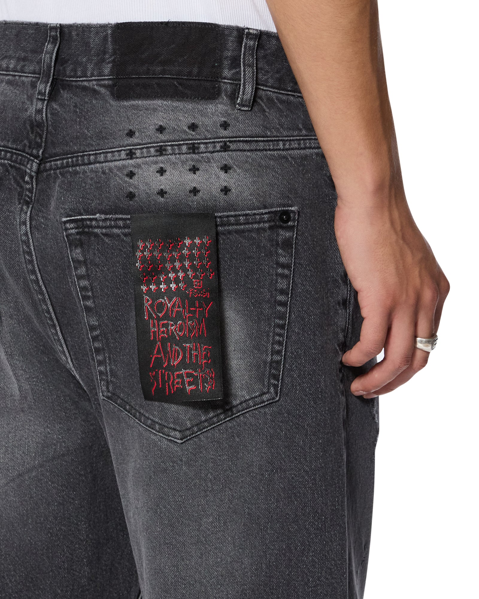 ANTI K SELVEDGE CHICAGO BLACK