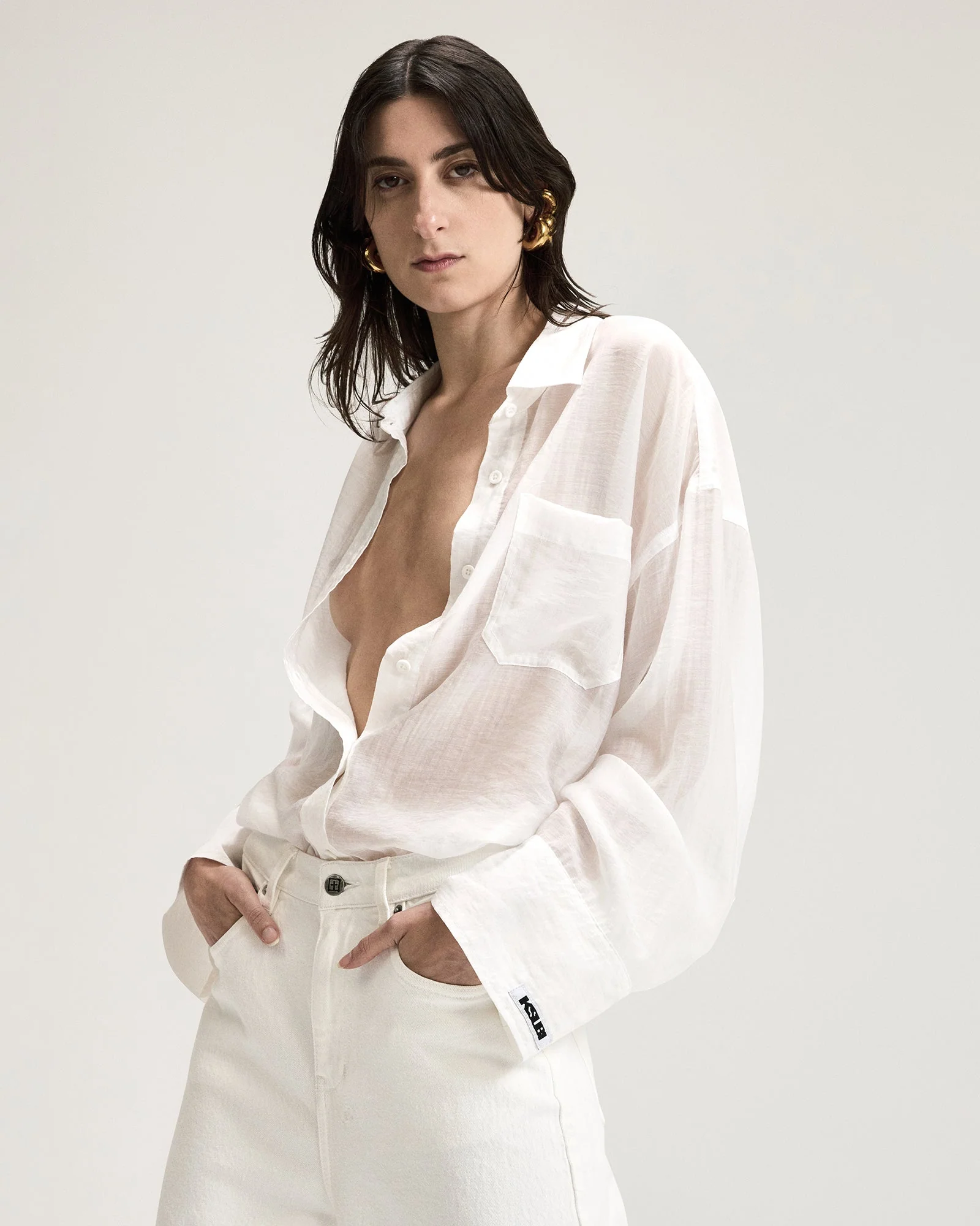 LABELS ASTRA LS SHIRT WHITE