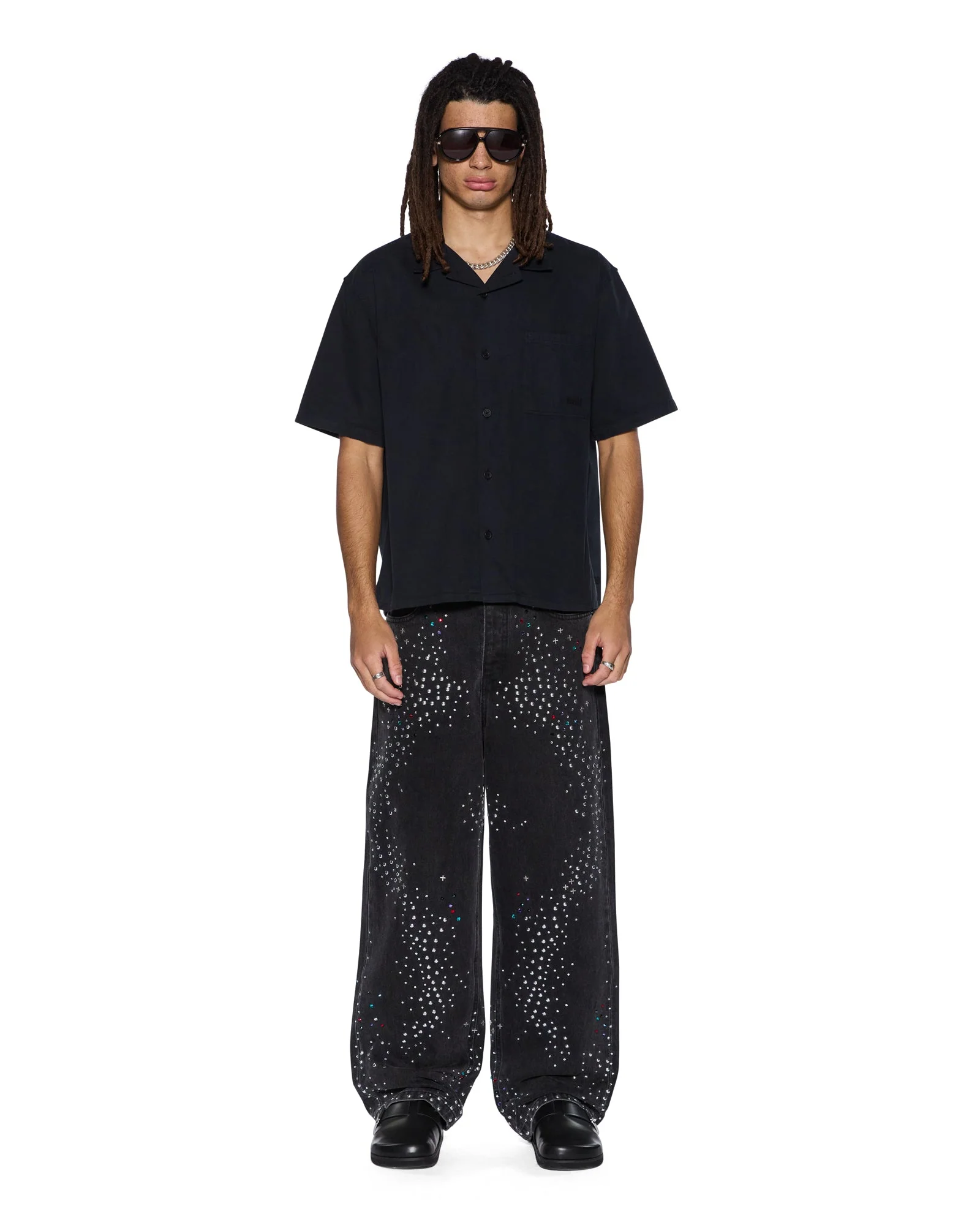 SERPENT DINER SS SHIRT BLACK