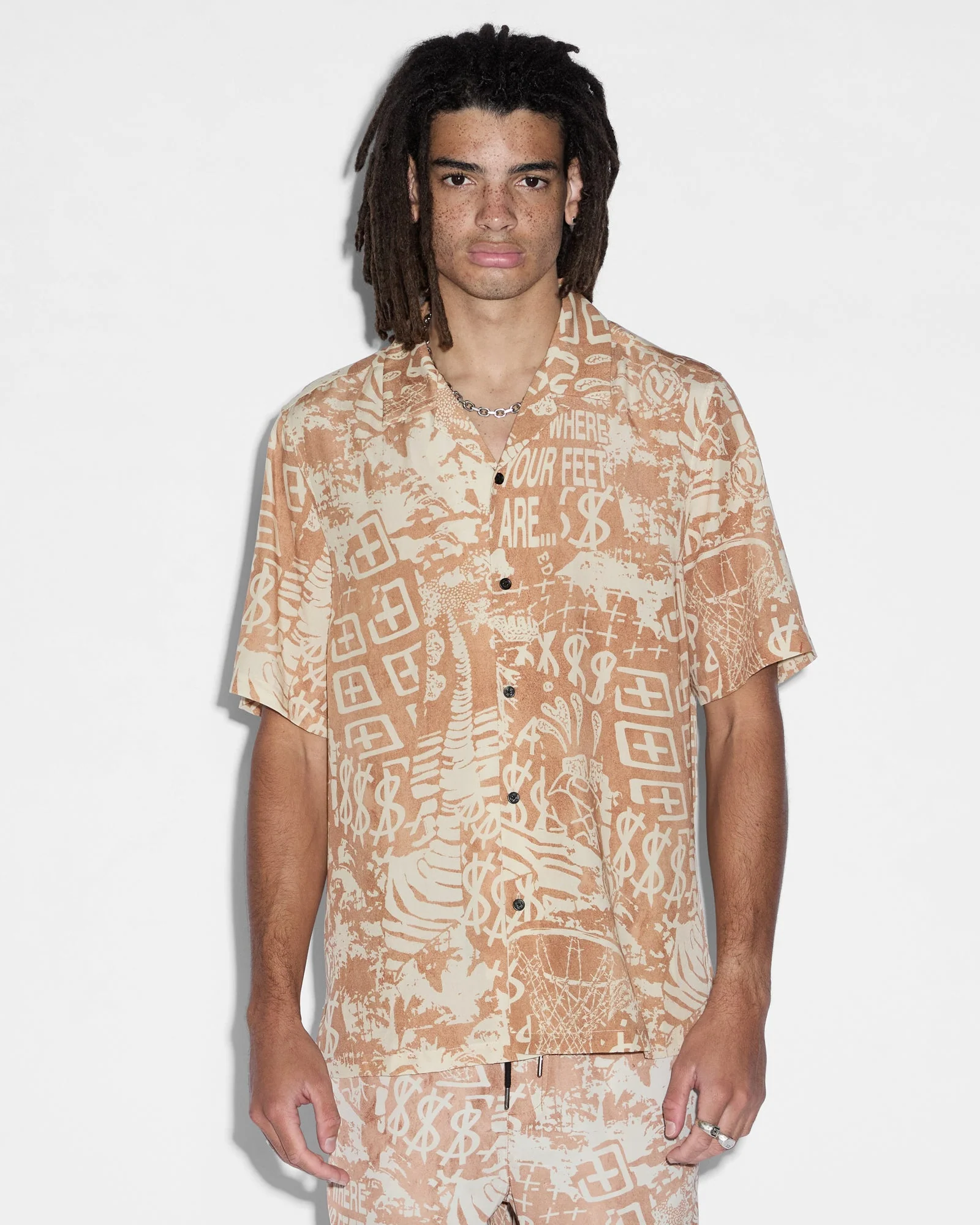 MILLS IKON RESORT SS SHIRT MULTI