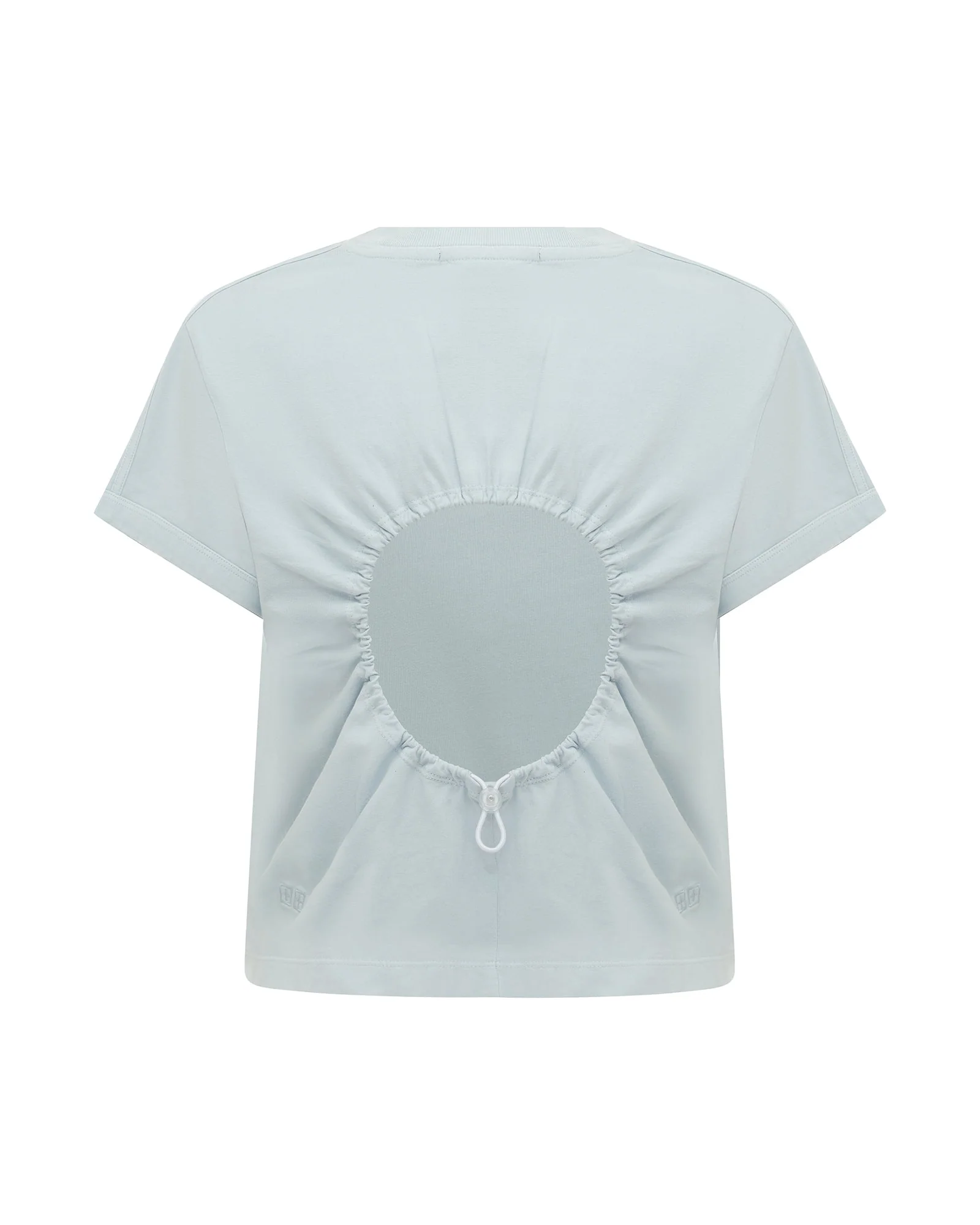 ART TRIP SHRUNKEN CUT OUT TEE ICE MIST
