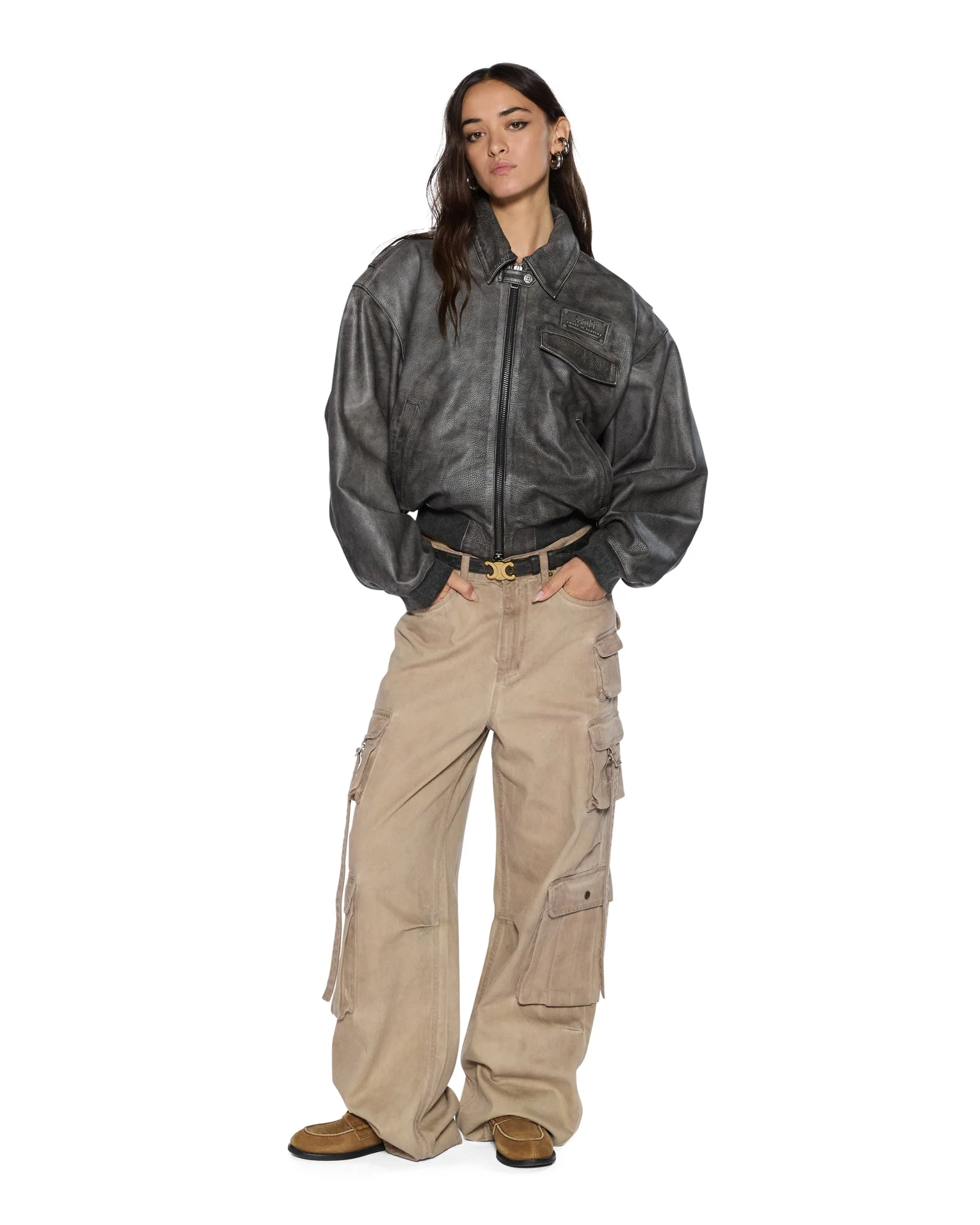 HIGHWAY BOMBER VINTAGE BLACK