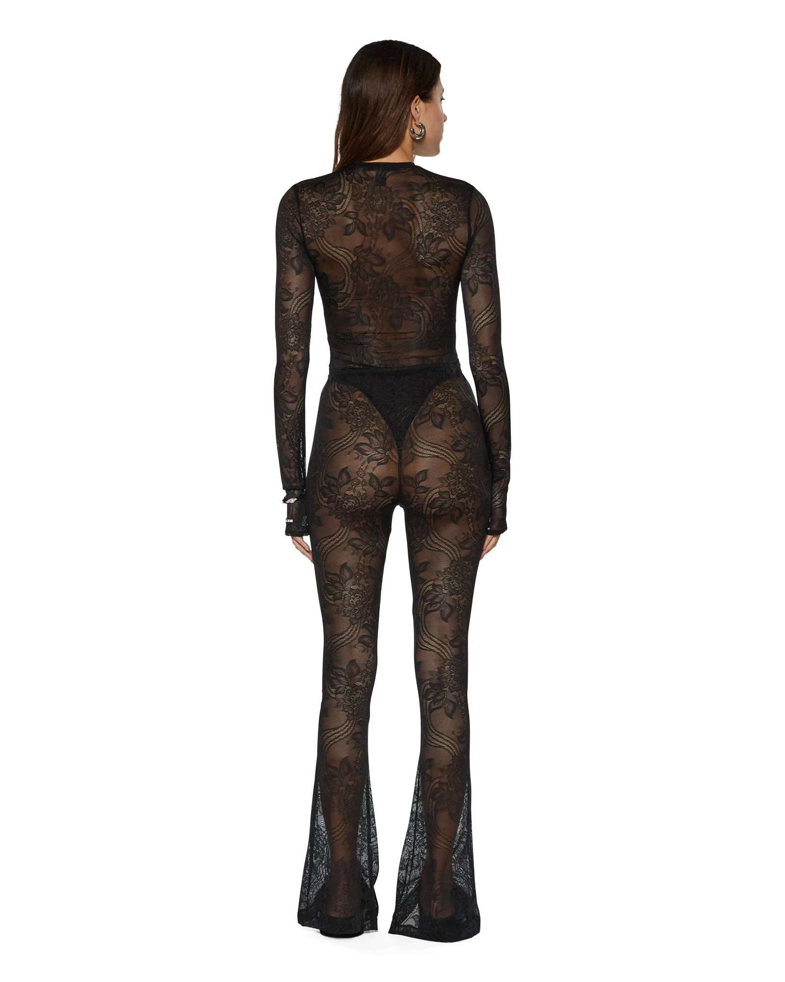 ADELE LS BODYSUIT BLACK LACE