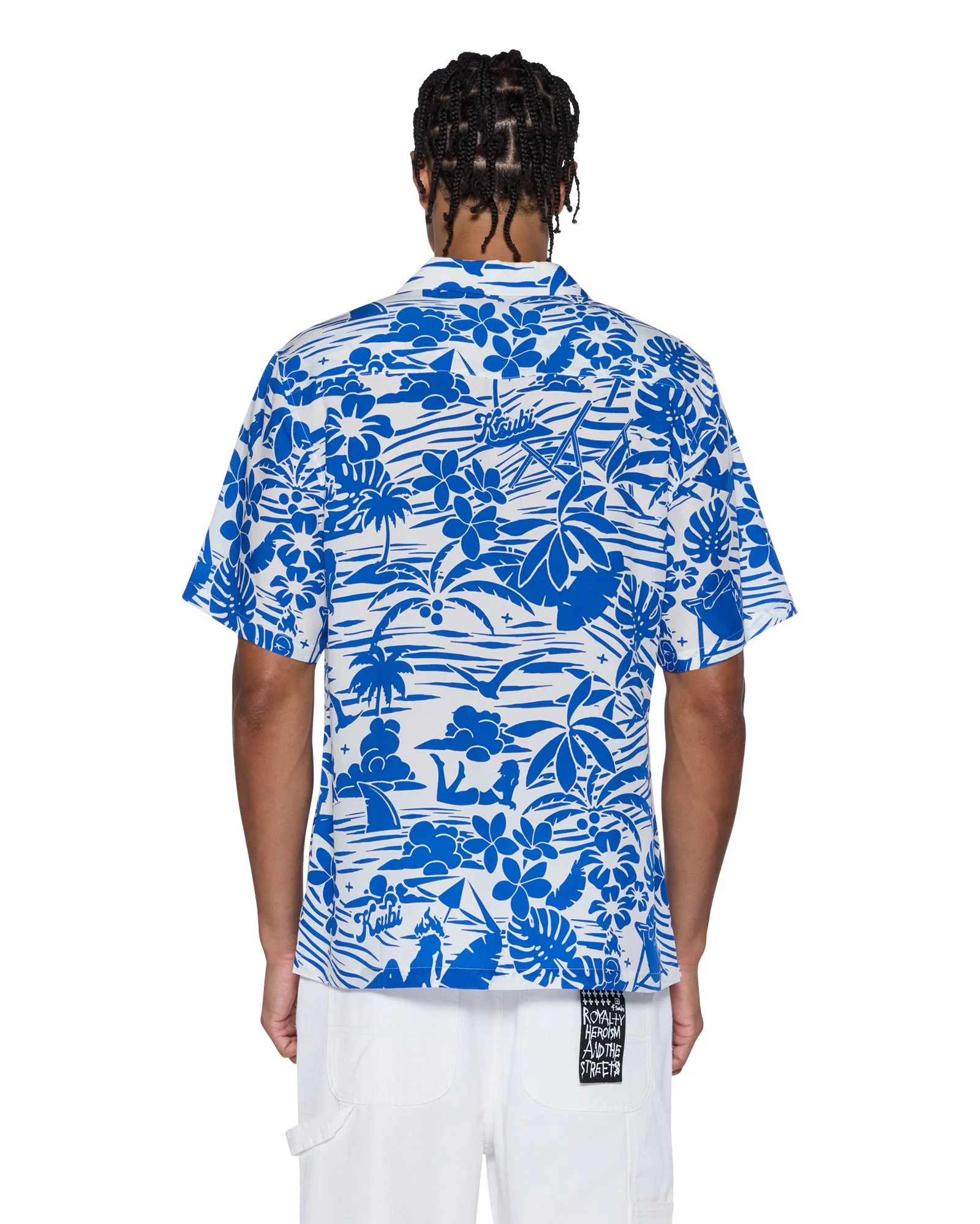 LAGOON SS RESORT SHIRT BLUE