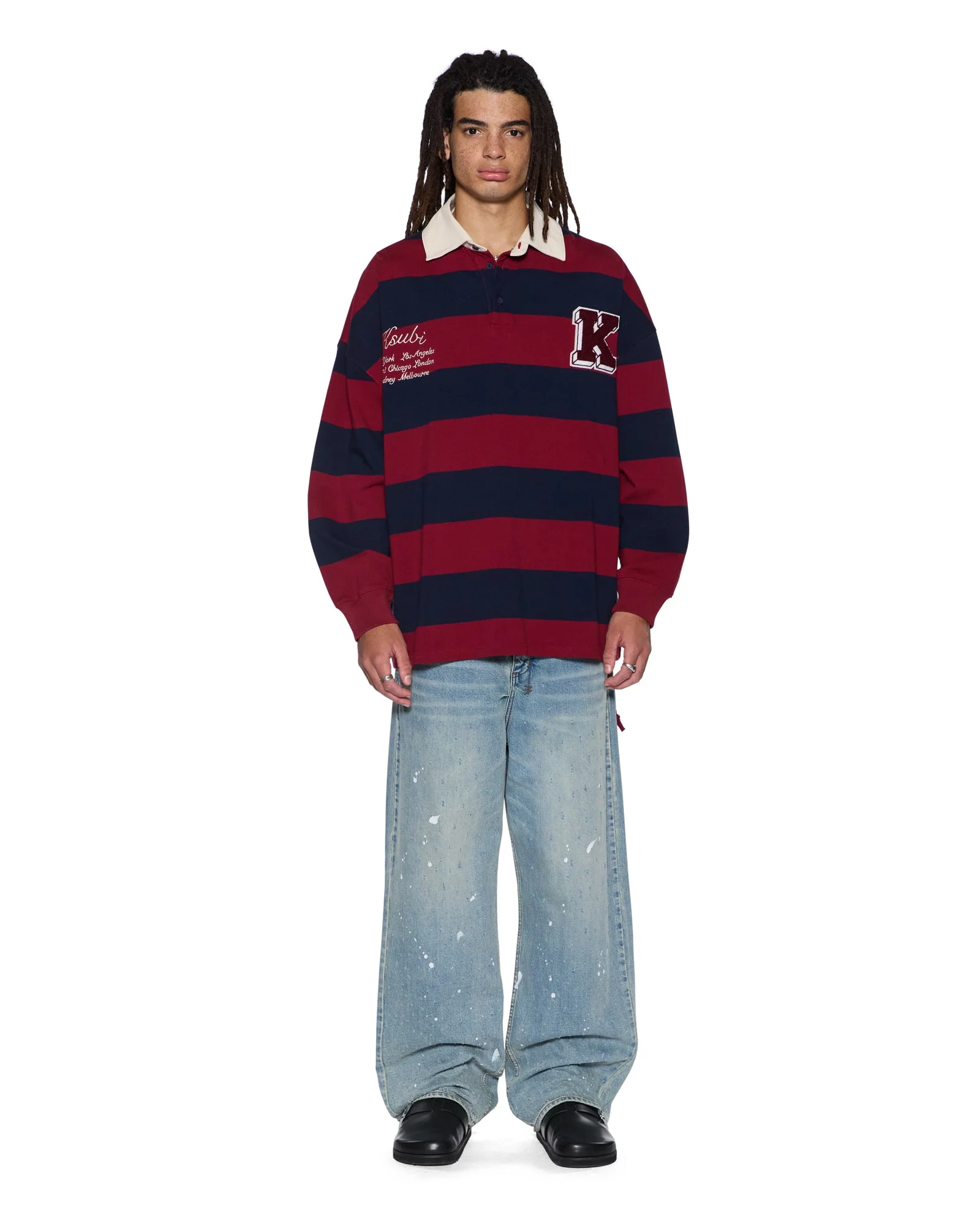 RUGGED RUGBY JERSEY FIRE FADE