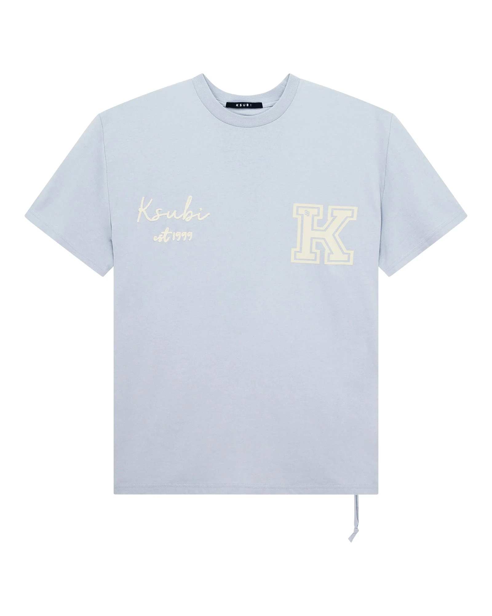 SALUD BIGGIE SS TEE BLUE MIST