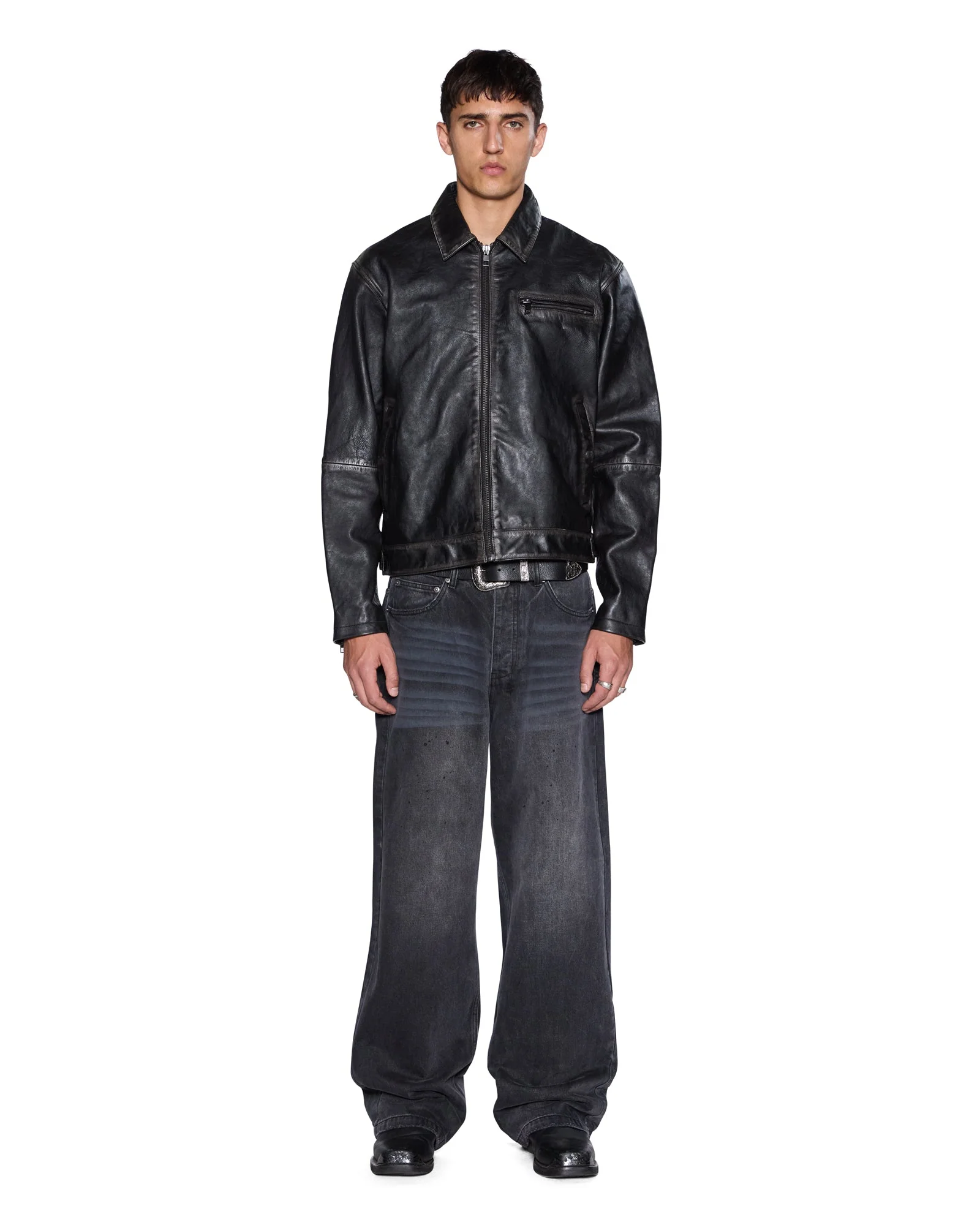 ELDORADO LEATHER JACKET BLACK
