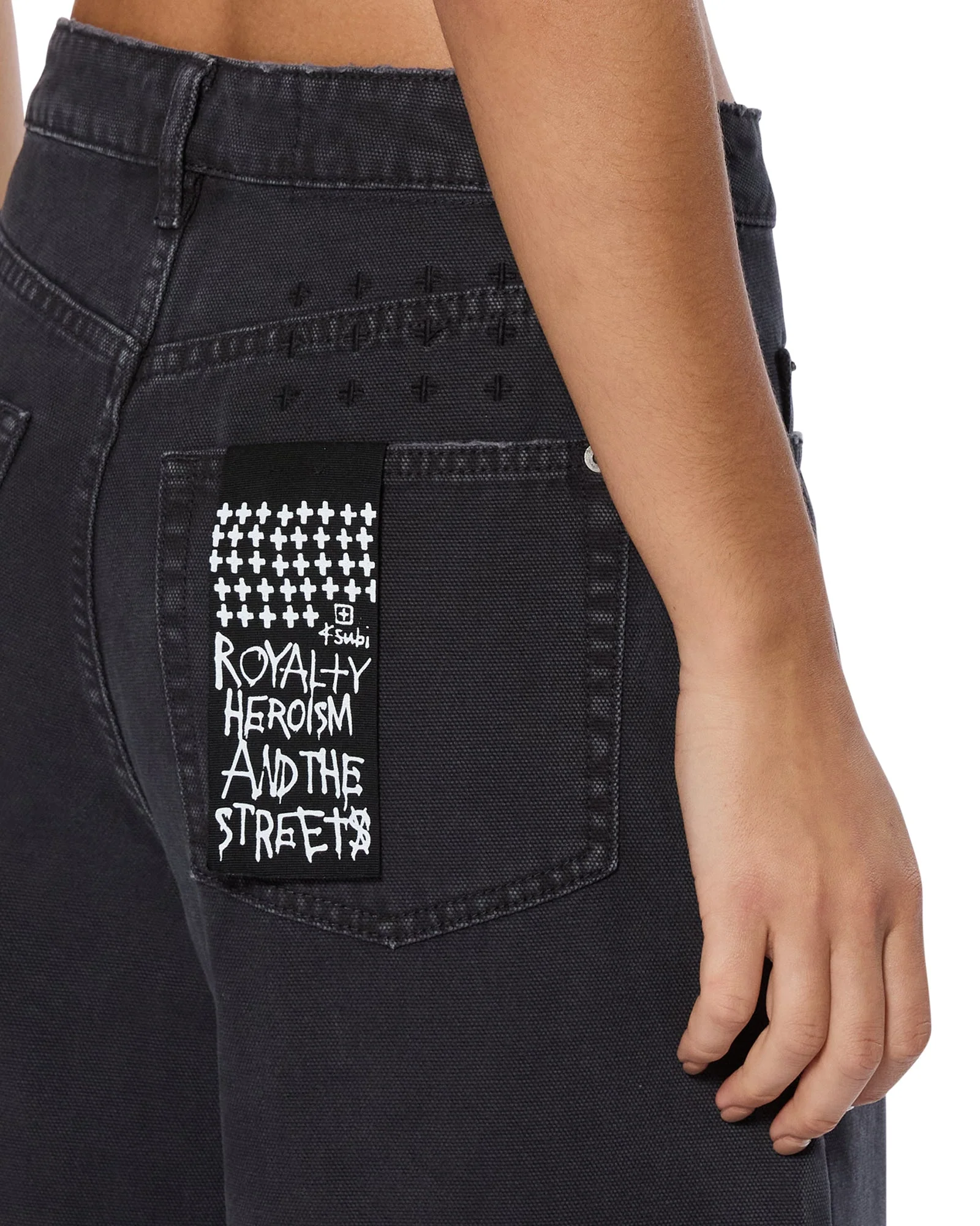 BARREL JEAN CARPENTER BLACK