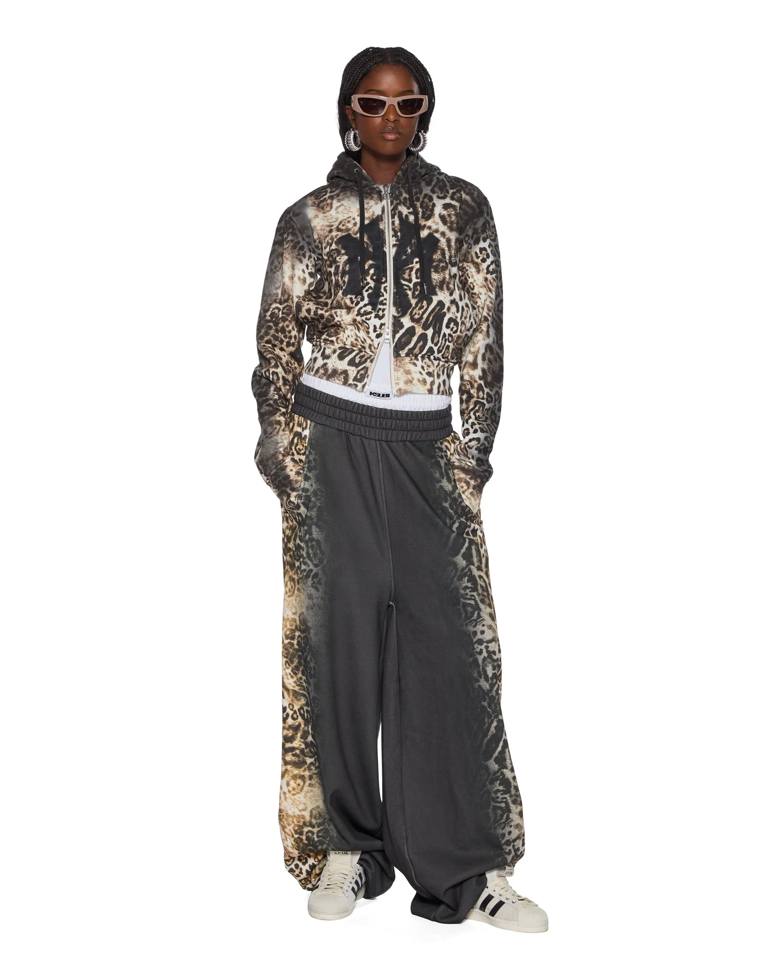 MOWALOLA TRAKPANT BLACK CHEETAH